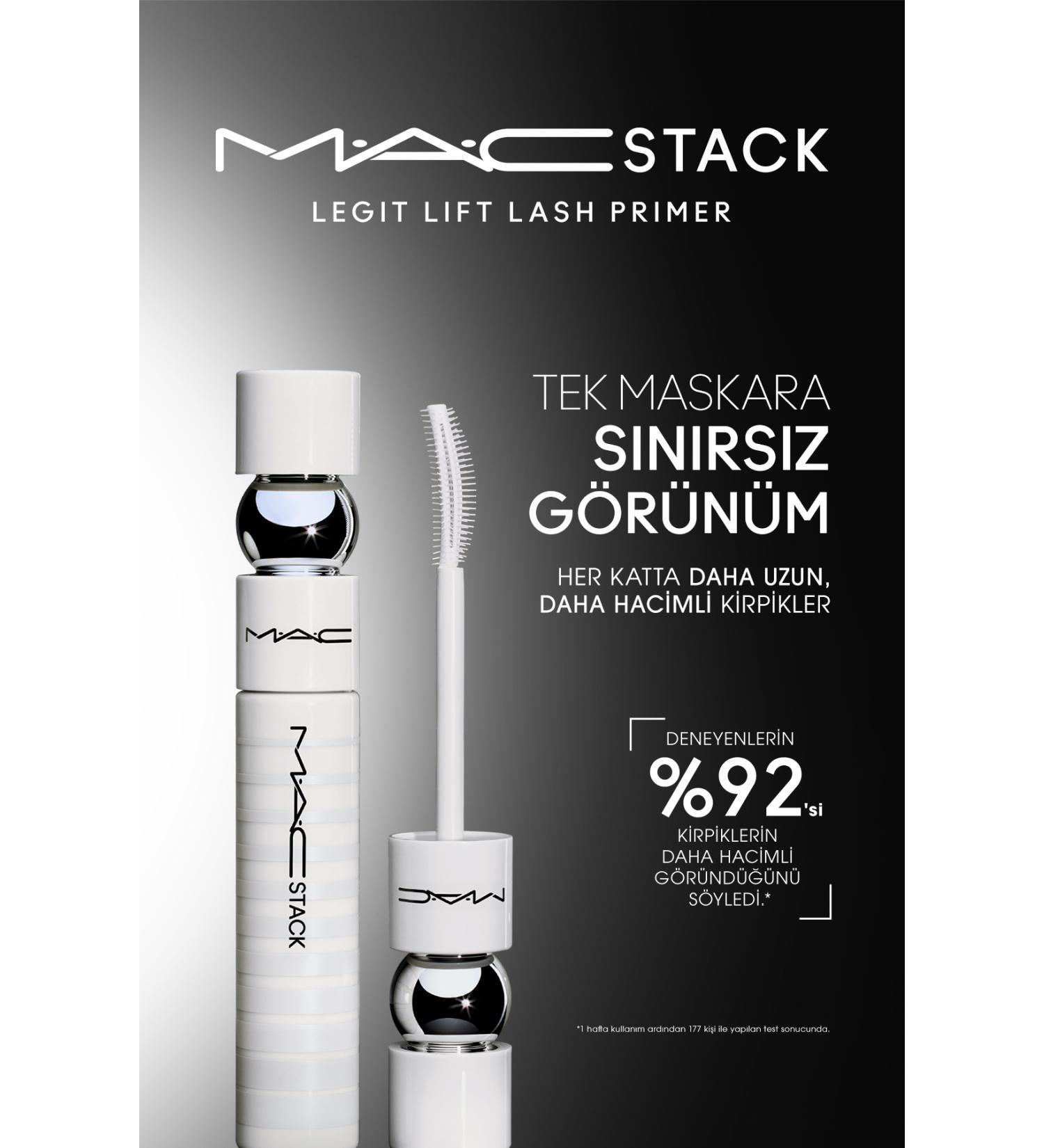 Mac MACStack Legit Lift Lash Primer Volumizing Mascara Base 12ml - Buy Online on GoSupps.com
