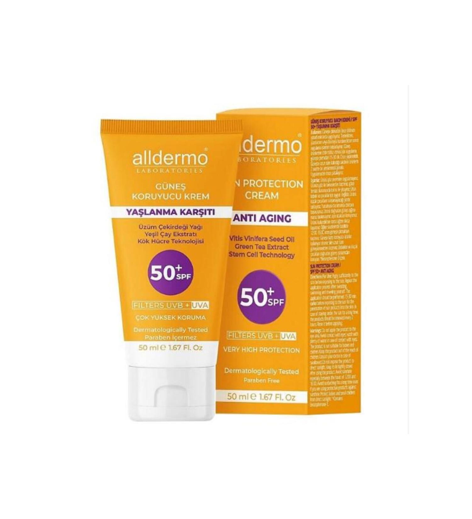 Alldermo SPF50+ ANTI-AGING SUN CREAM 50 ML