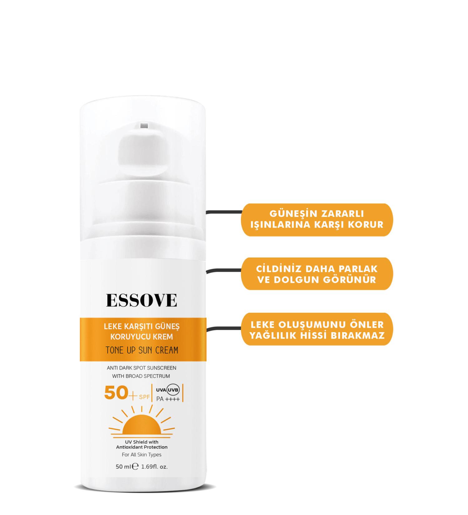 ESSOVE ANTI-SPOT SUN PROTECTIVE CREAM 50ML - Buy Online on GoSupps.com
