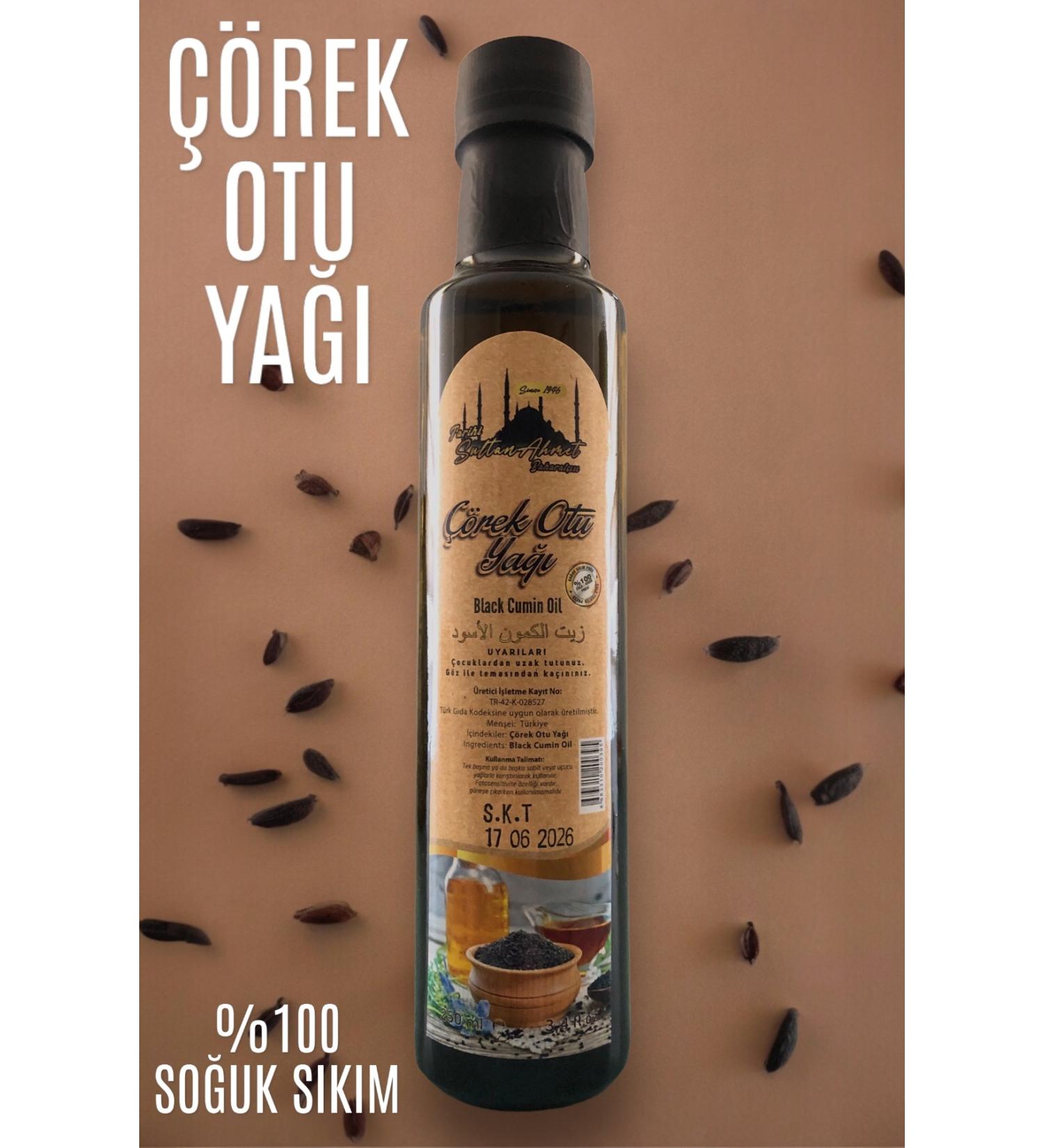 Historical SultanAhmet Spice Shop Black Cumin Oil 250ML