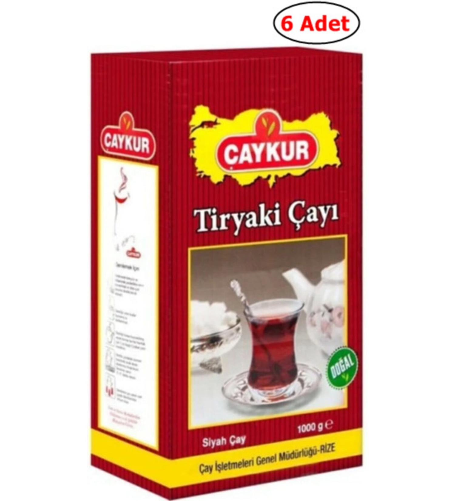 aykur Tiryaki Tea 1000 Gr 6 Pieces