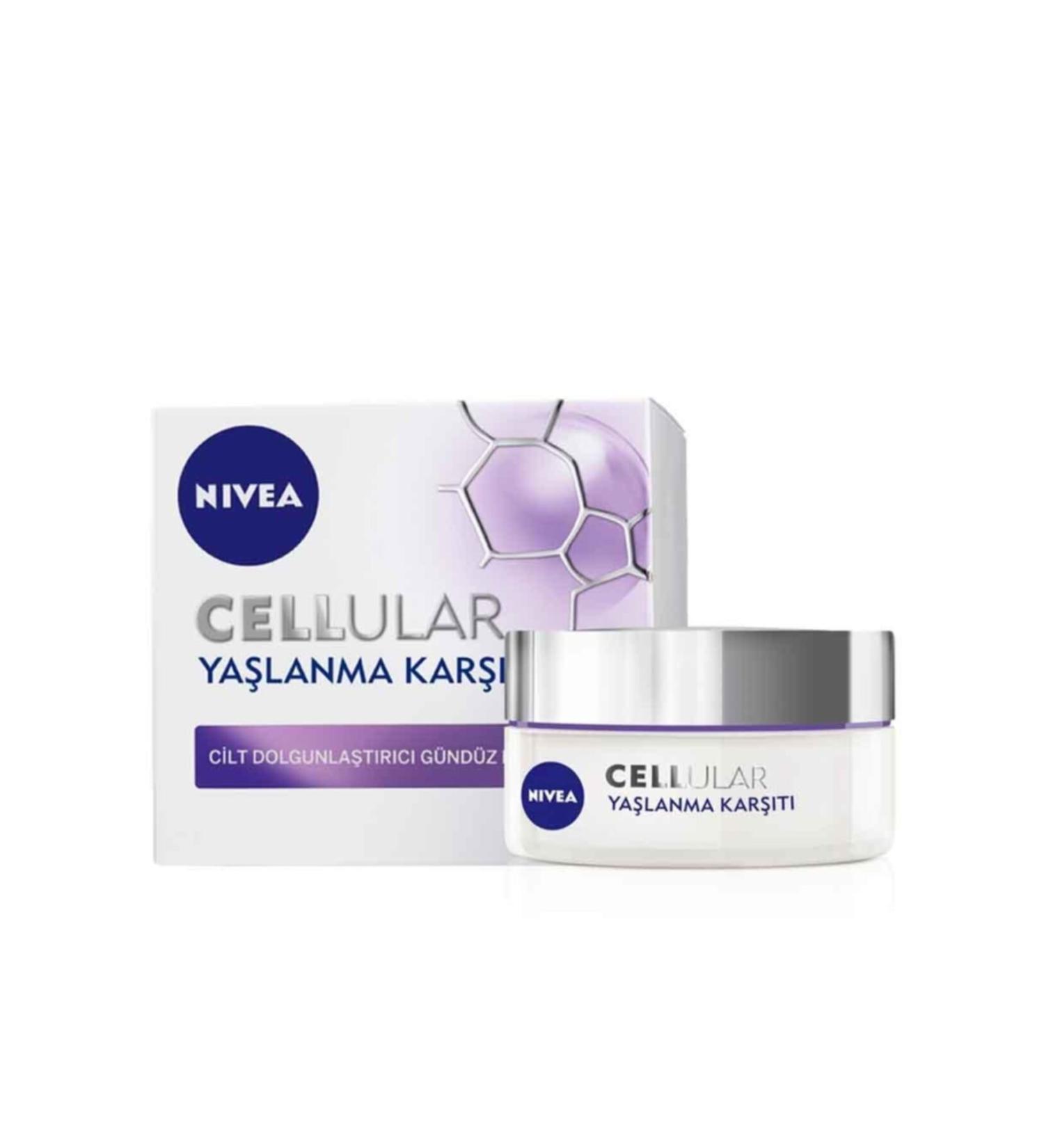 NIVEA Celllular Day Cream Spf15 50 ml - Anti-Aging Day Cream 50 Ml-passive