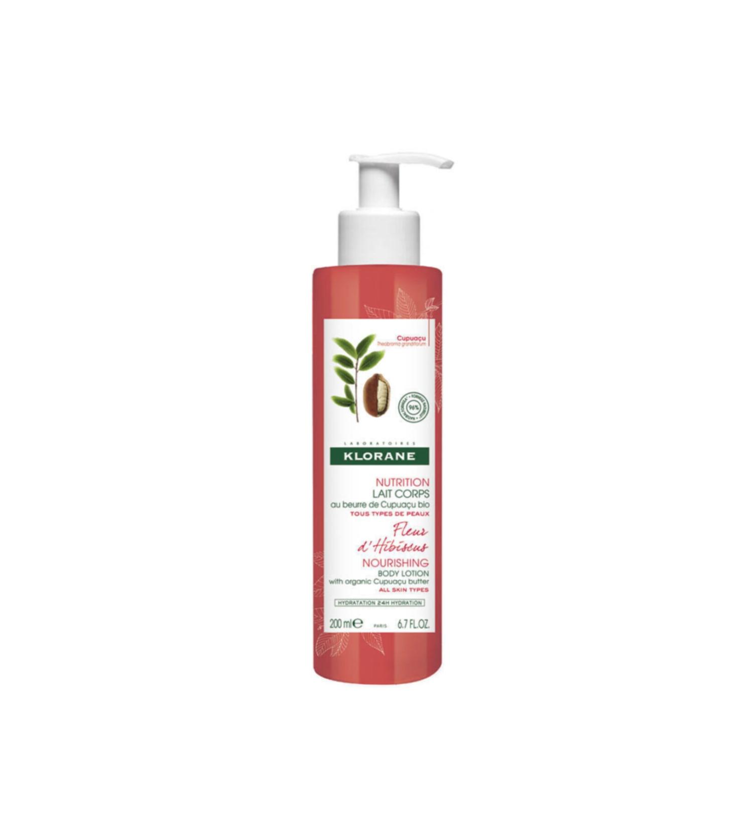 Klorane Body Milk - Contains Organic Capua u Oil and Hibiscus Flower Extract 200 Ml 3282770113211