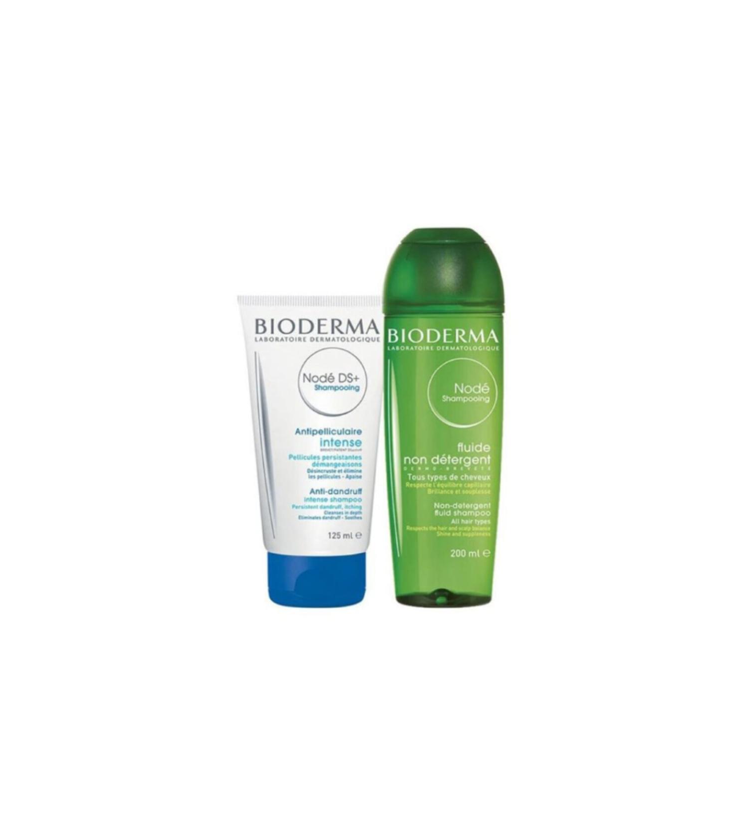Bioderma Node Fluid Shampoo 200 Ml + Node Ds+ Shampoo 125 Ml