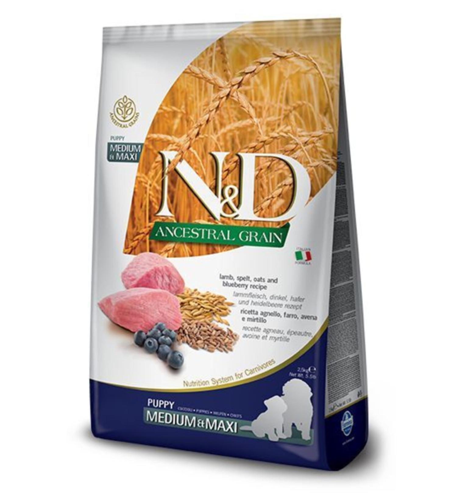 N & D Nd Low Grain Puppy Lamb Lamb Meat Puppy Food 12 Kg Stt-11-2022