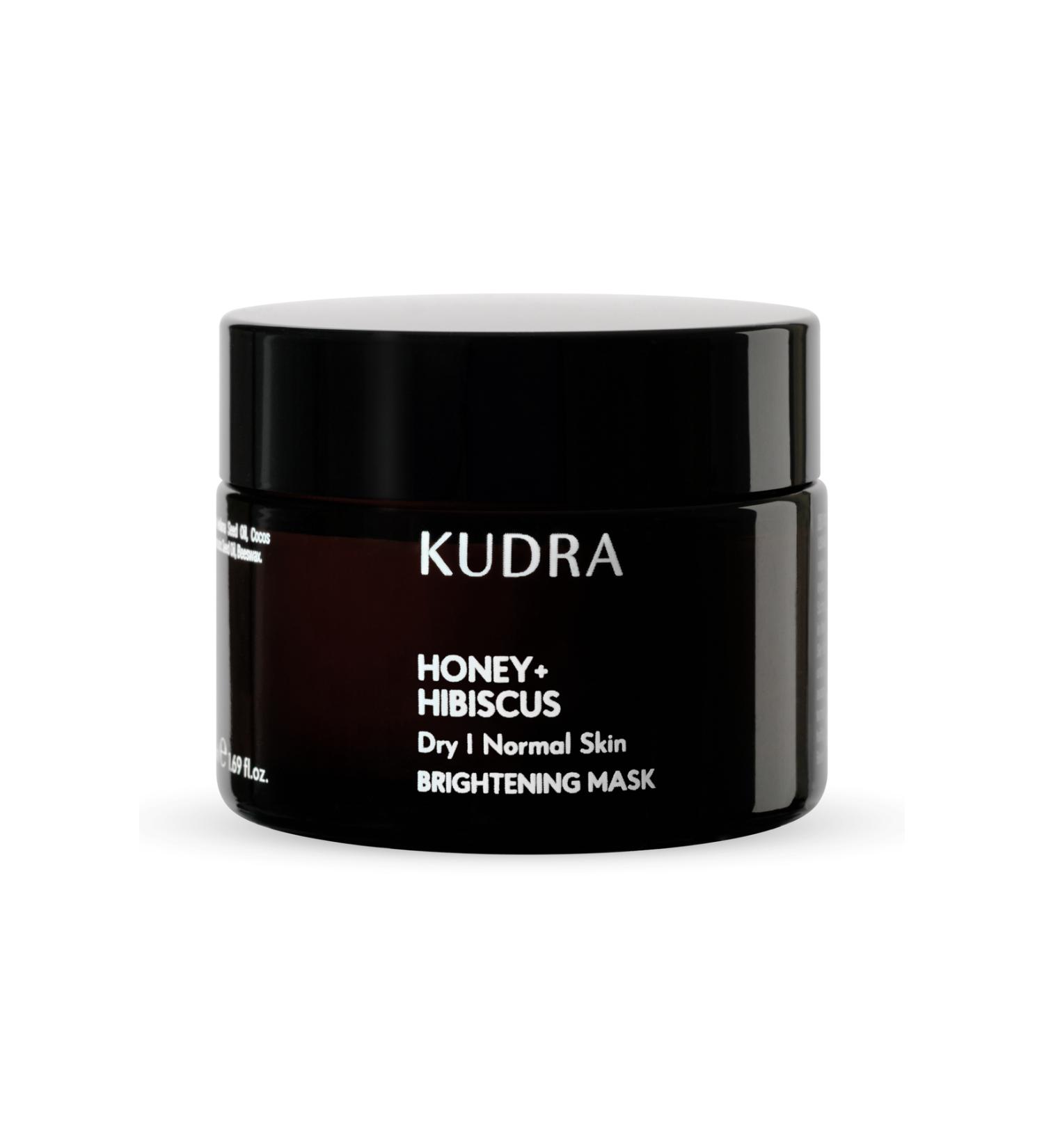 Kudra Hibiscus Honey Extract Brightening Moisturizing and Facial Care Mask 50 ml