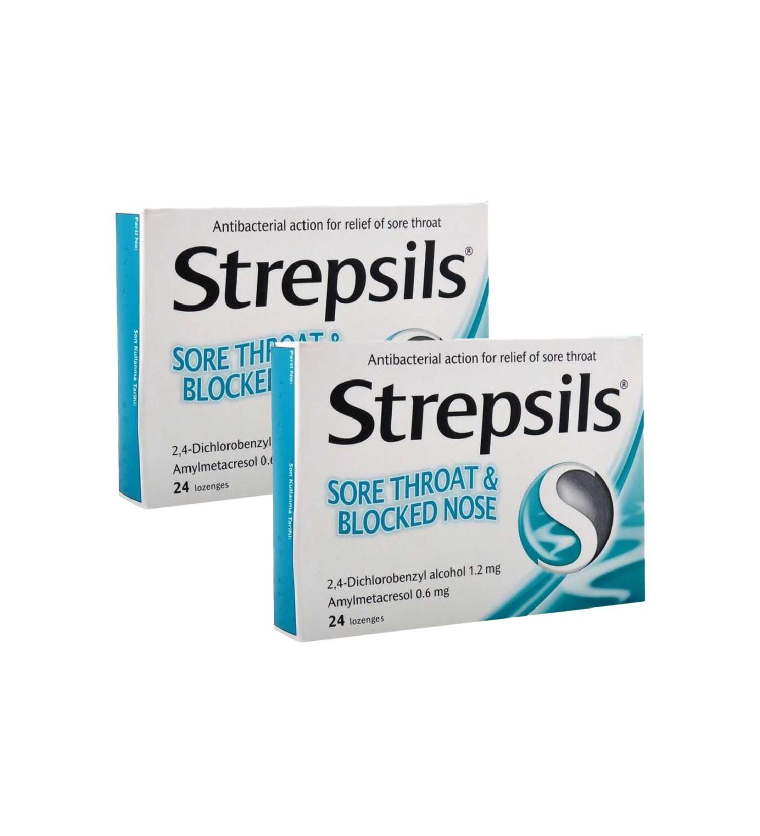 Strepsils Strepsils Menthol 24 Pastilles 2 Pieces