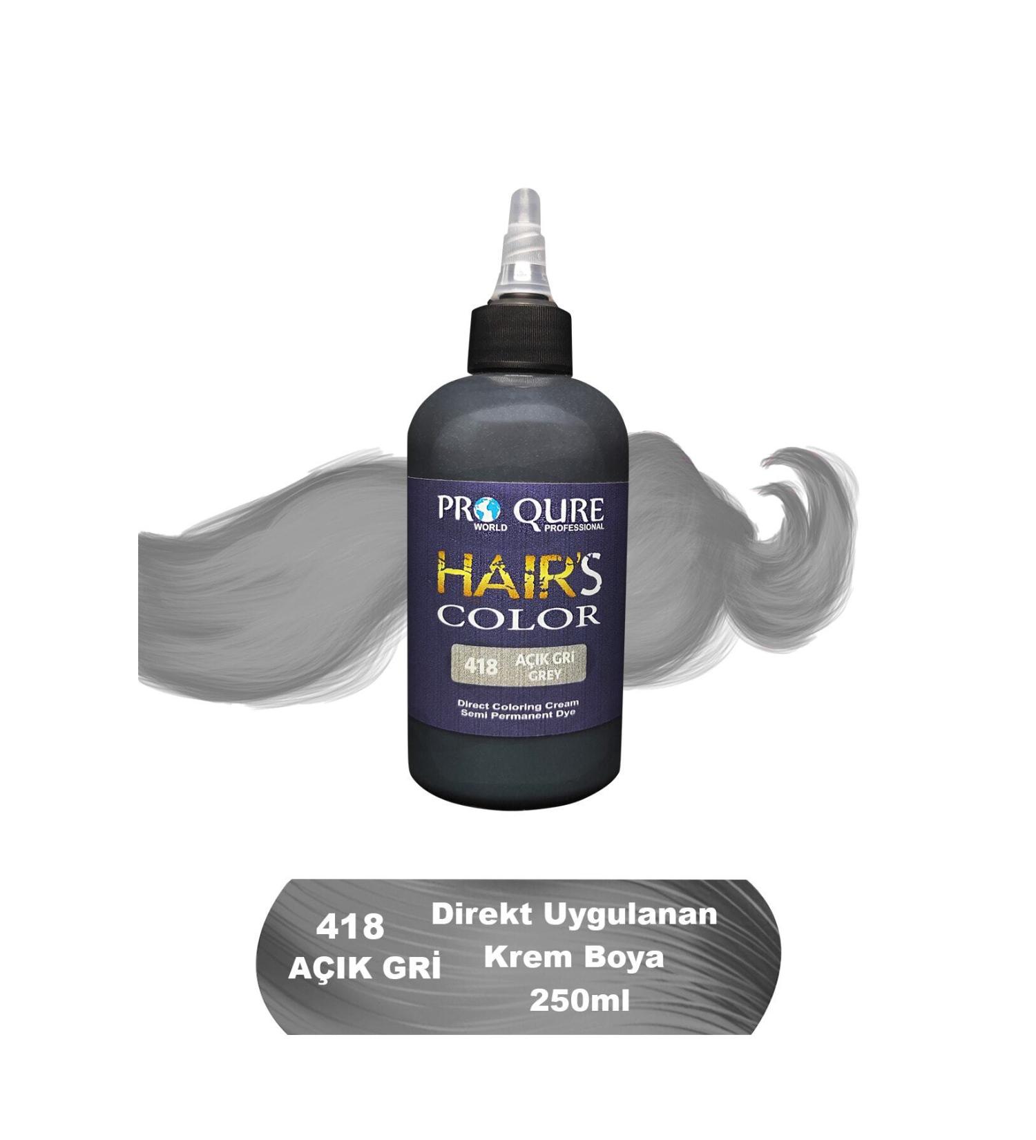 PROQURE Grey Color Hair Dye 250 ml