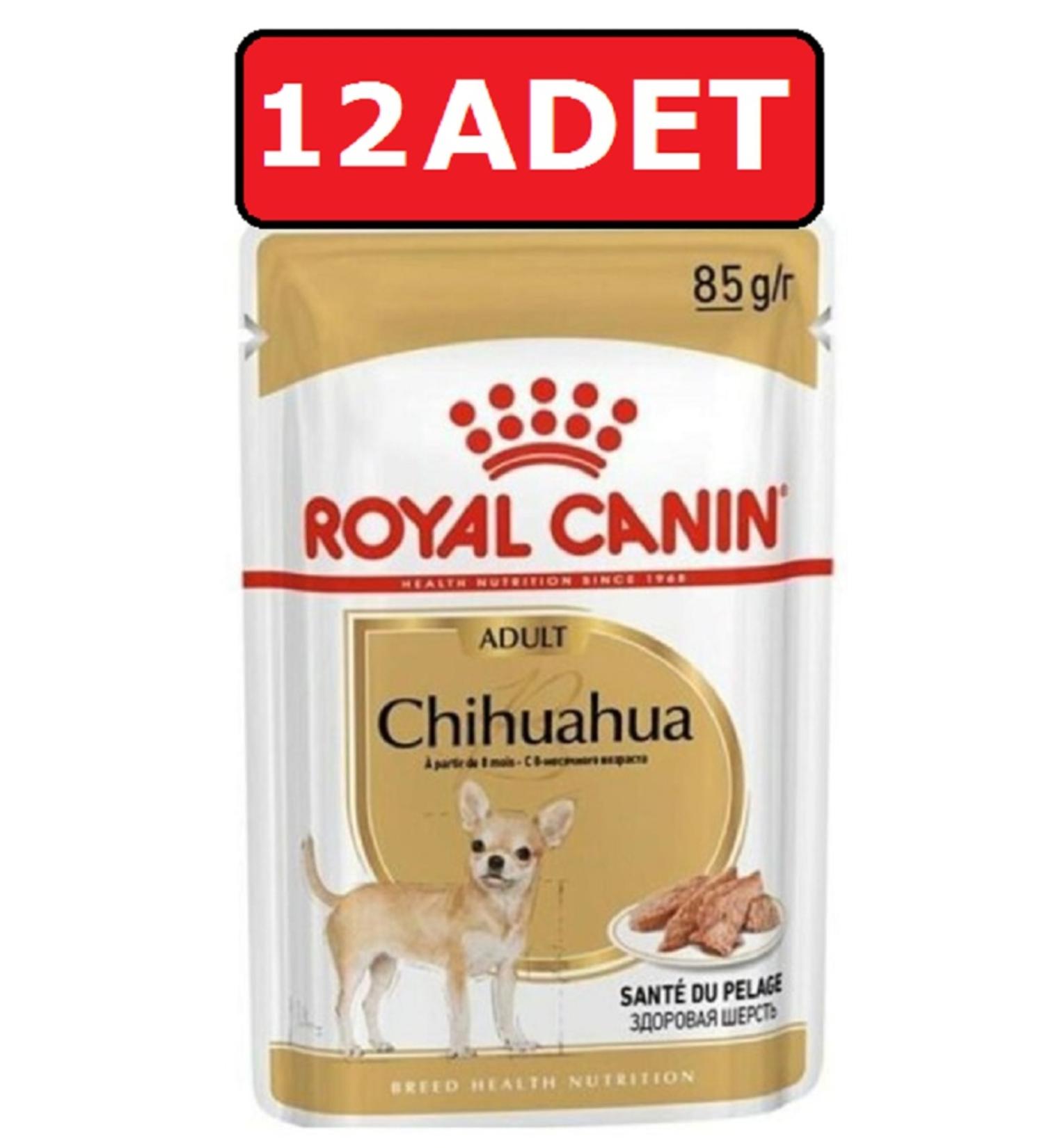 Royal Canin Chihuahua Canned Wet Dog Food 12pcs 85gr Canned Pouch
