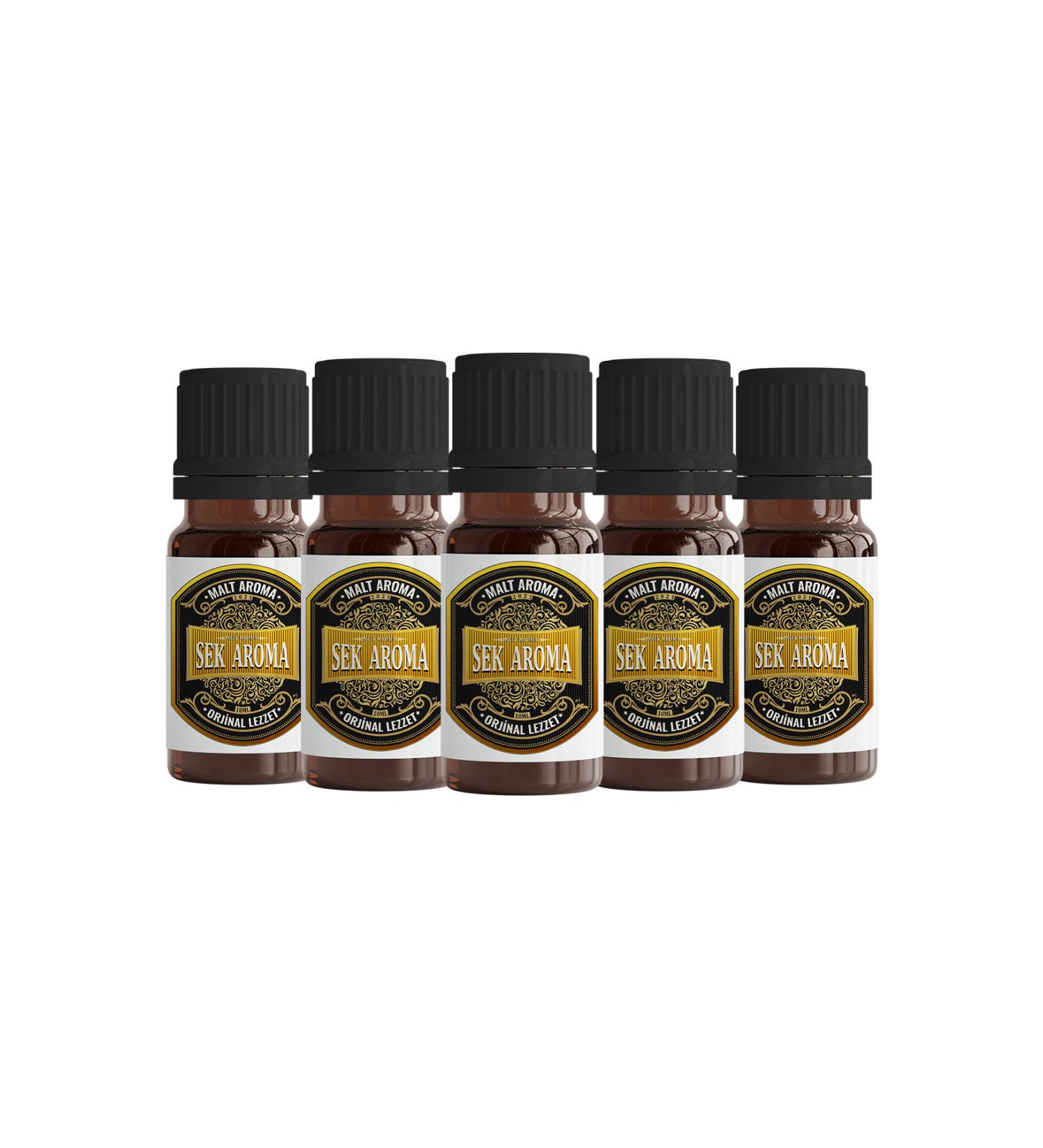 Sek Aroma 5 Piece Disposable Scottish Ready Mixed Malt Kit - Scottish Malt Aroma 5x10 ml