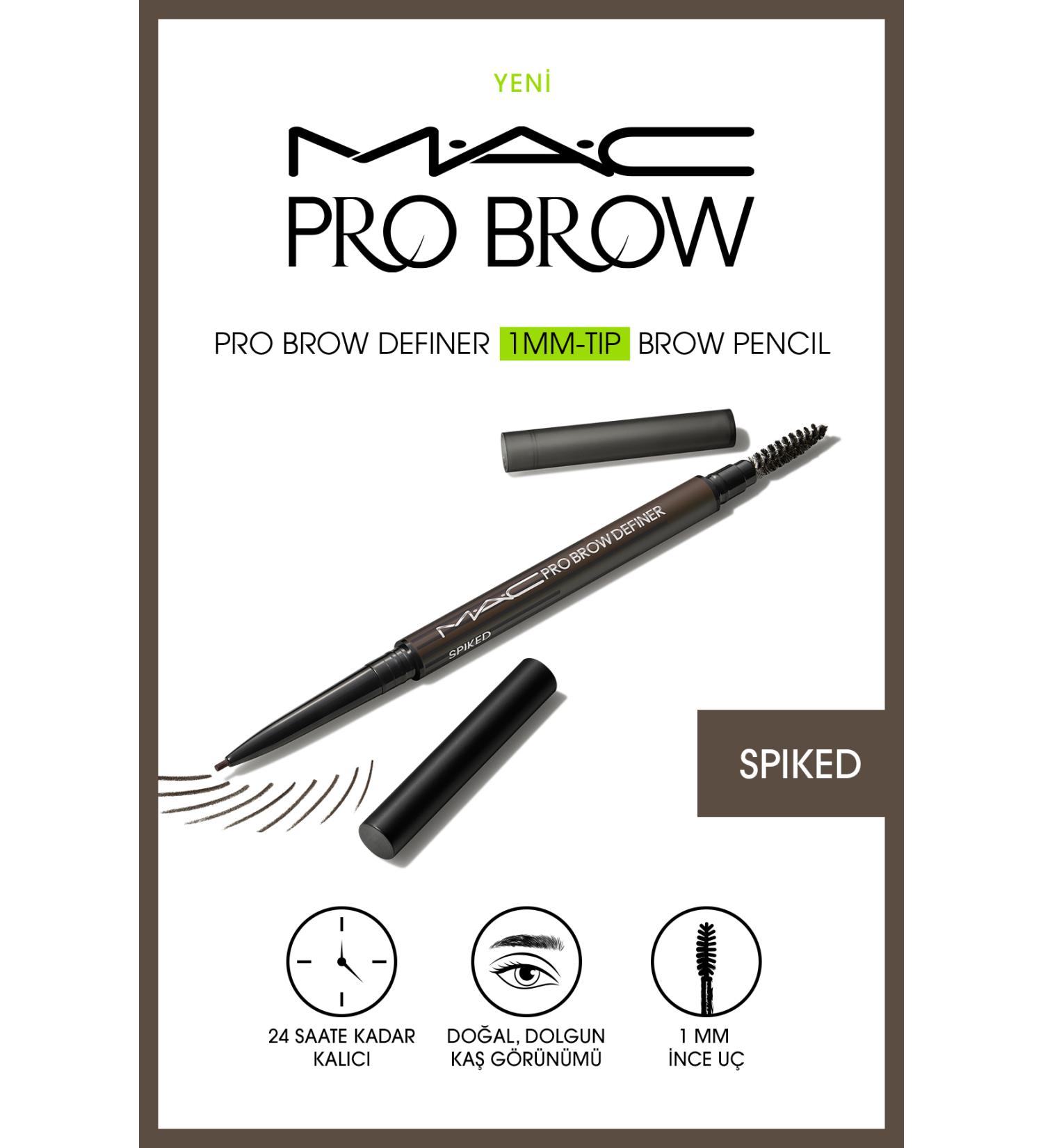 Mac M a c Pro Brow Definer 1mm Tip Eyebrow Pencil - Spiked 0.3 G - Buy Online on GoSupps.com
