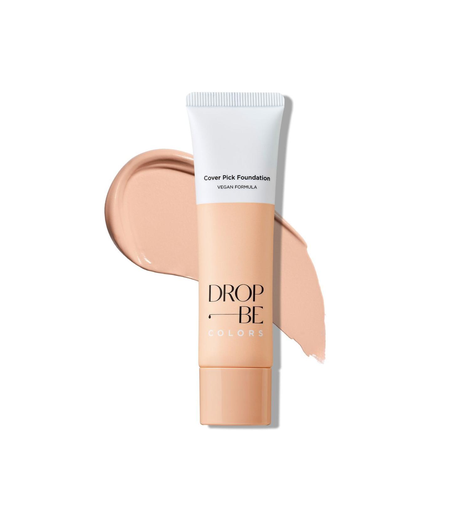 The Saem Drop Be Colors Cover Pick Foundation / All Skin Type Concealer Foundation - Natural Beige - Buy Online on GoSupps.com