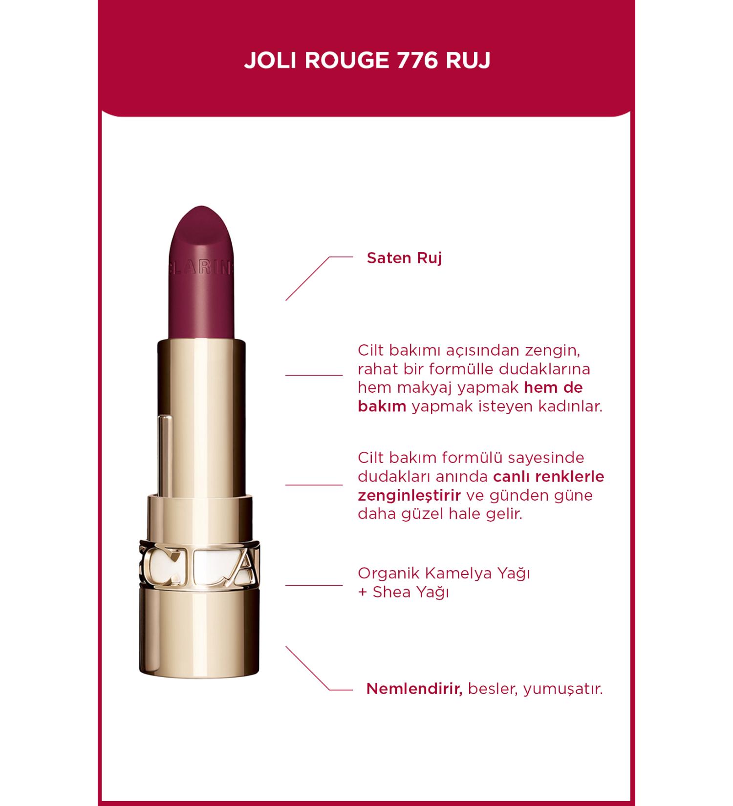Clarins JOLI ROUGE 776 - Buy Online on GoSupps.com