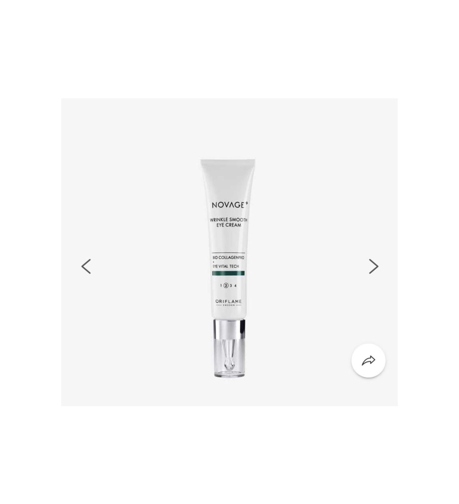 Oriflame Novage+ Wrinkle Smooth Eye Cream