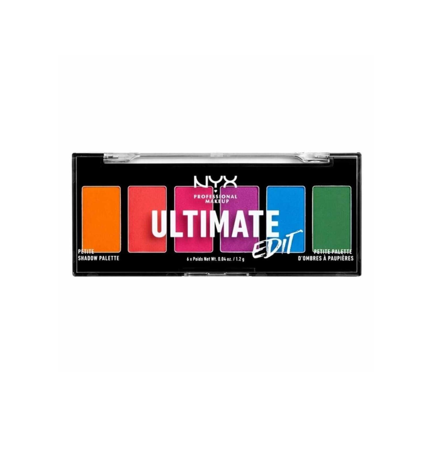 NYX Professional Makeup Ultimate Edit Petite Shadow Palette Brights
