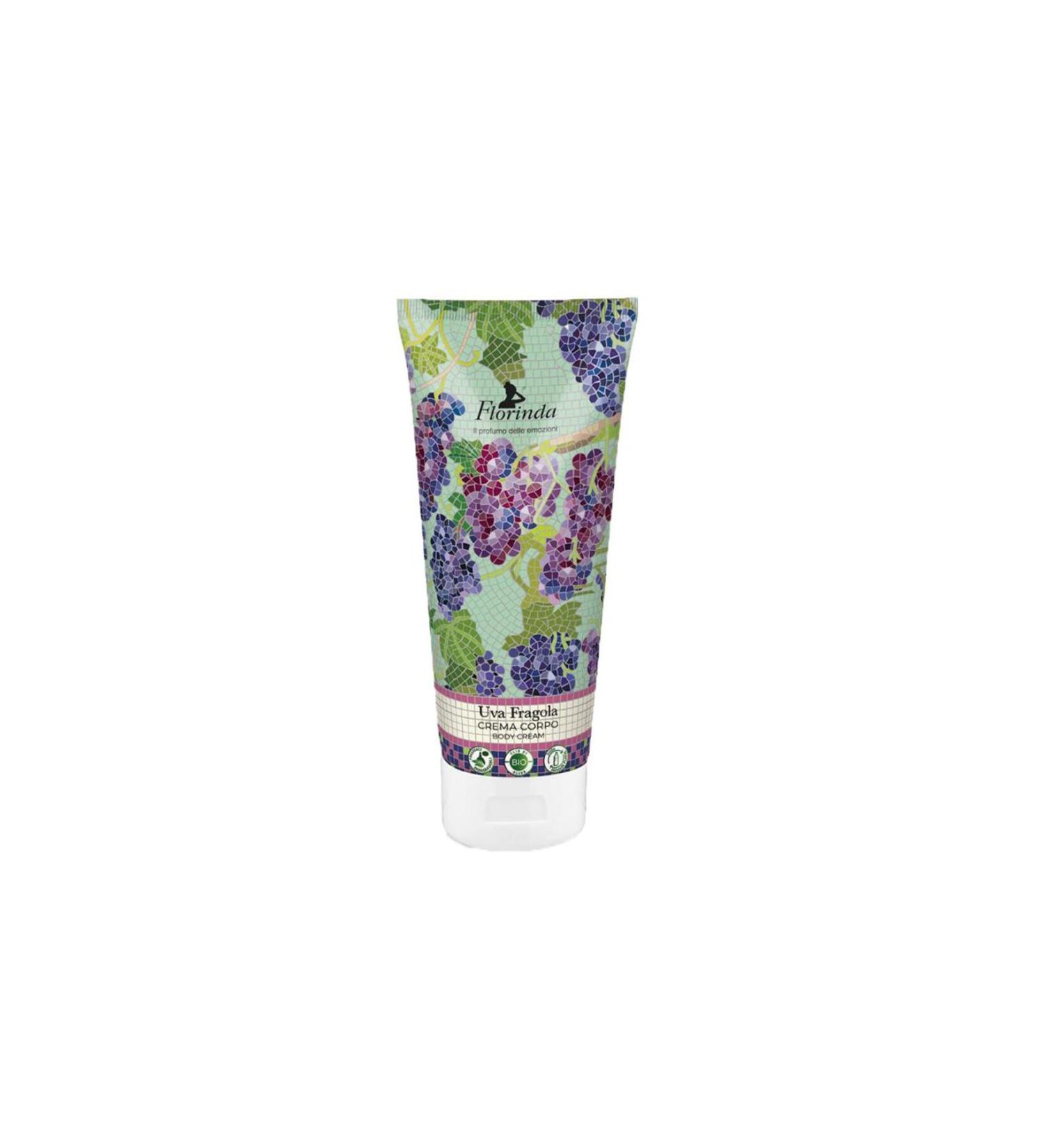 Florinda Mosaic Uva Fragola Grape & Strawberry Body Cream 200ML