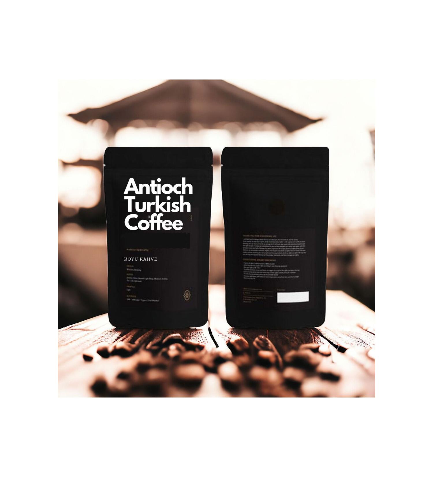 DKGROUP Antakya Double Roasted Turkish Coffee 250 gr Vacuum Special Locked Packaging