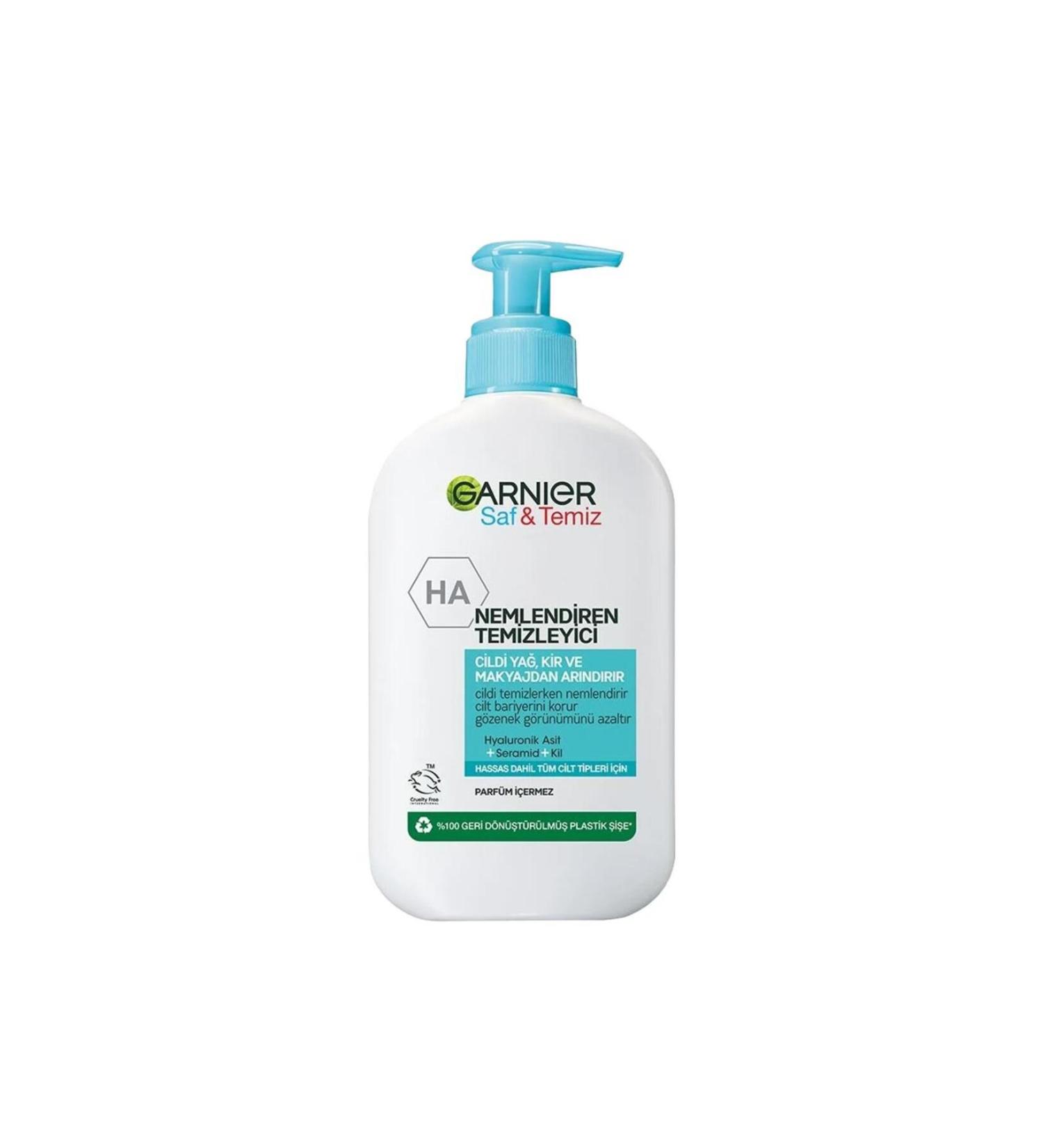 Garnier Moisturizing Cleanser Pure & Clean 250 ml