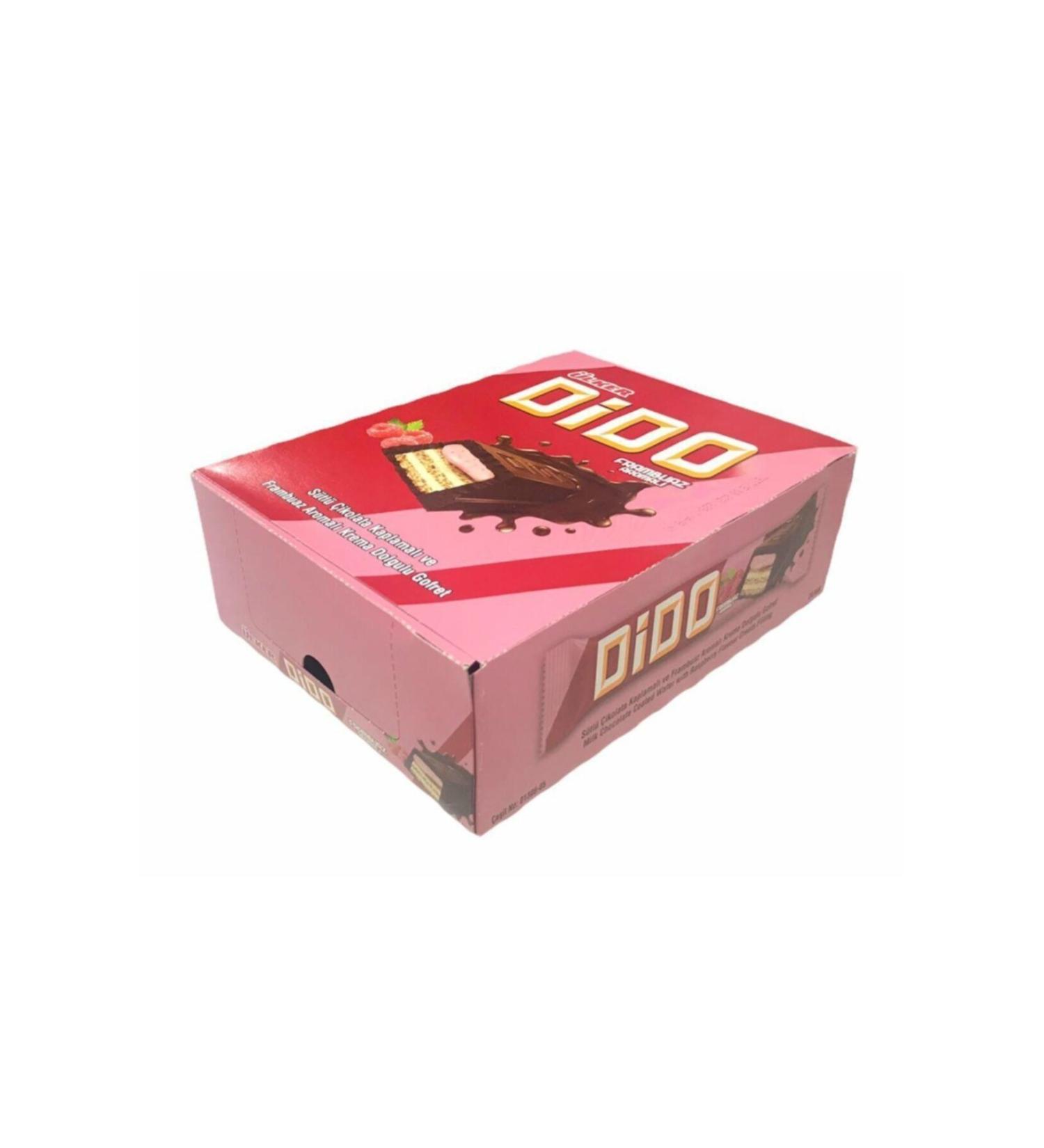 Ulker Dido Raspberry Flavored Wafer 24 x 40 g