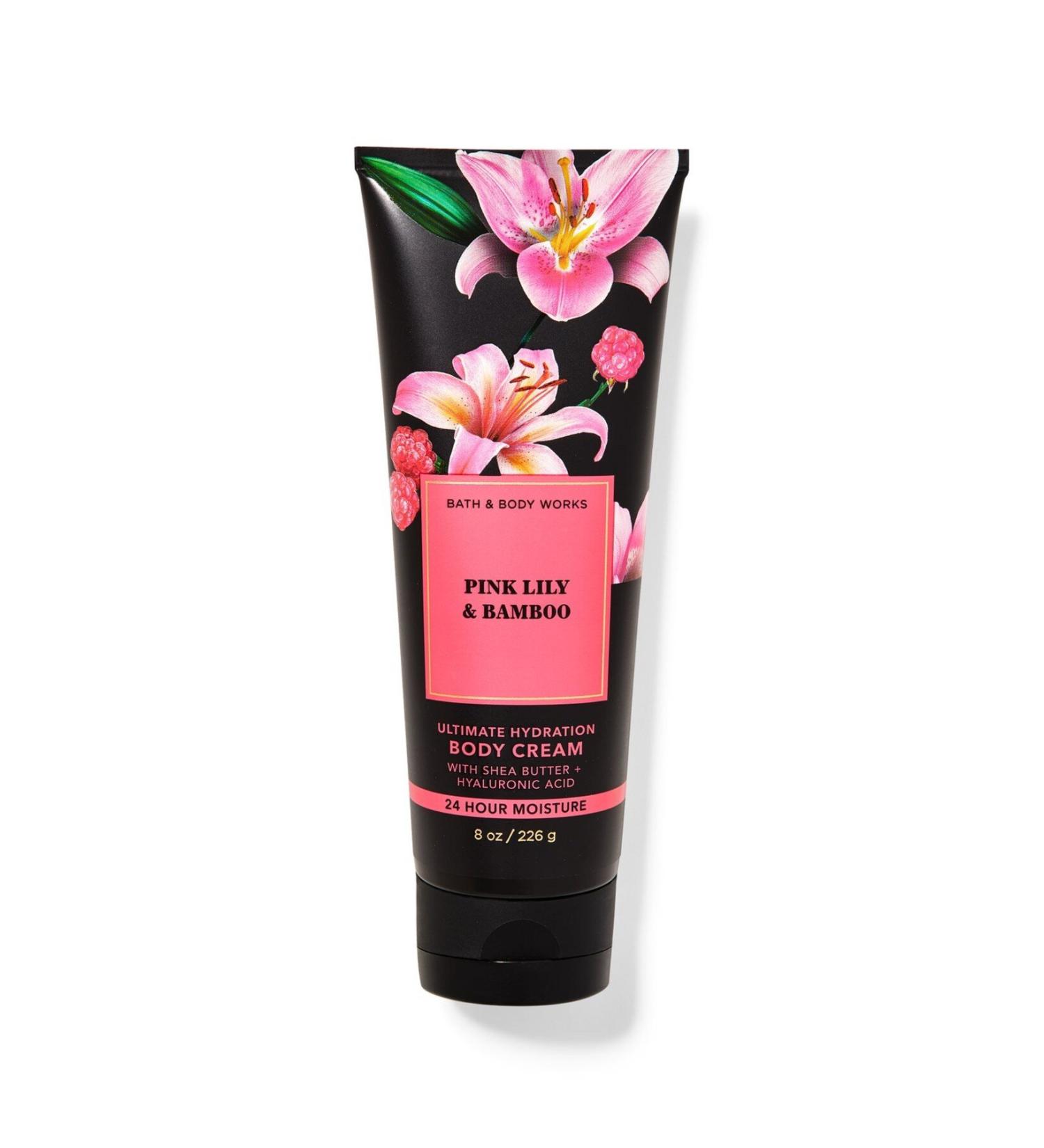 Bath & Body Works Pink Lily & Bamboo / Shea Body Cream