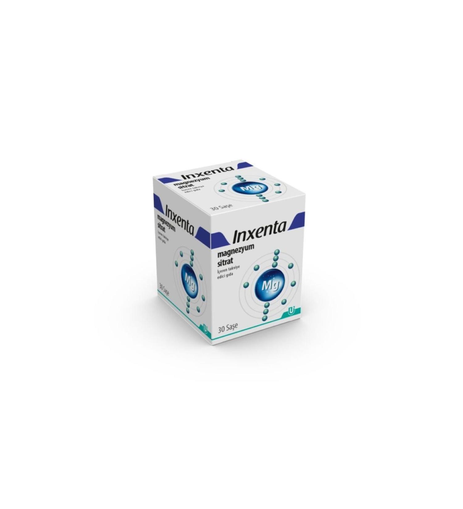 INXENTA Magneium Citrate 30 Sachets - Buy Online on GoSupps.com