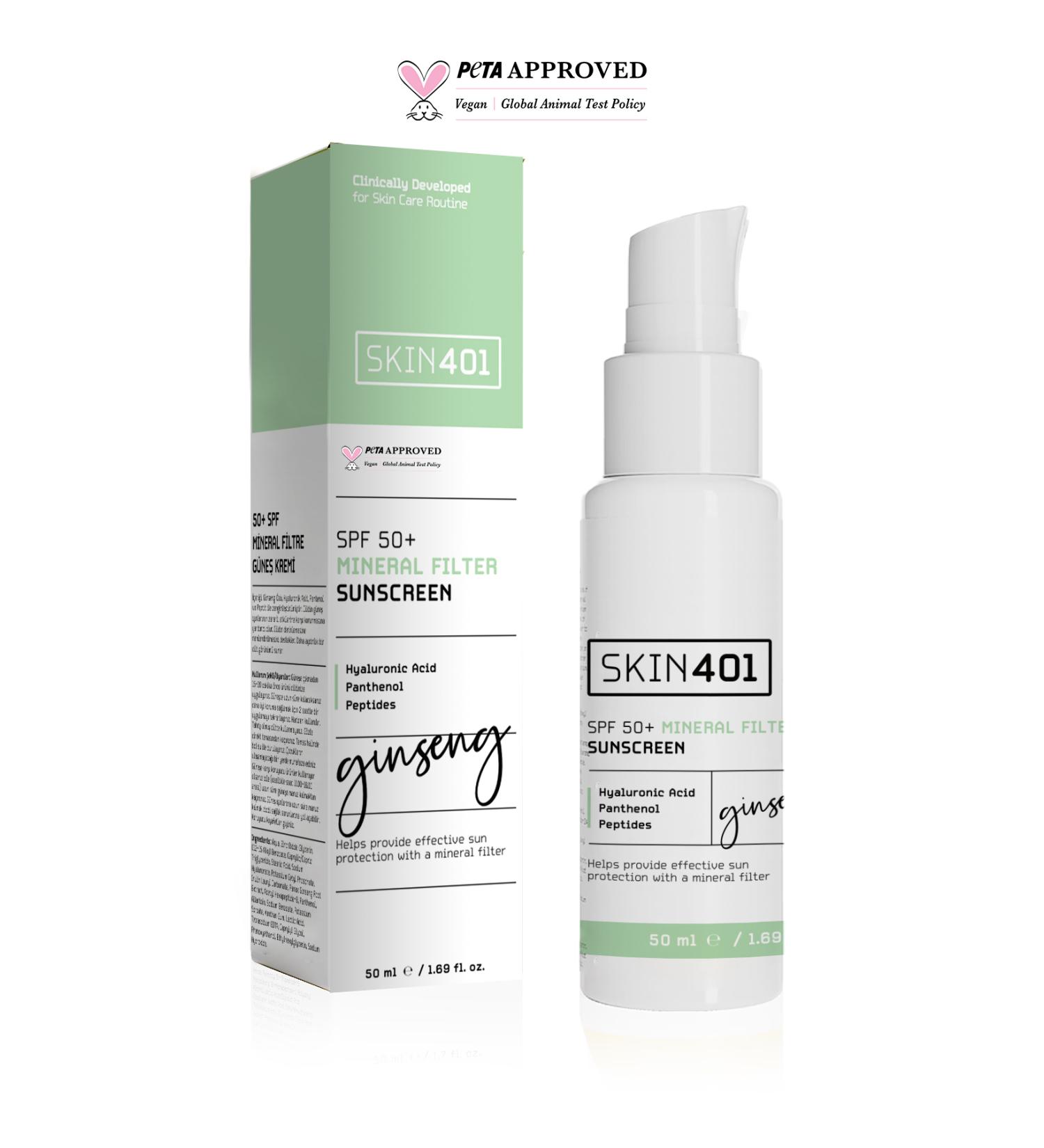 Skin401 SPF50+ Mineral Filter Sunscreen 50 ml (Launch Special Price) - Buy Online on GoSupps.com