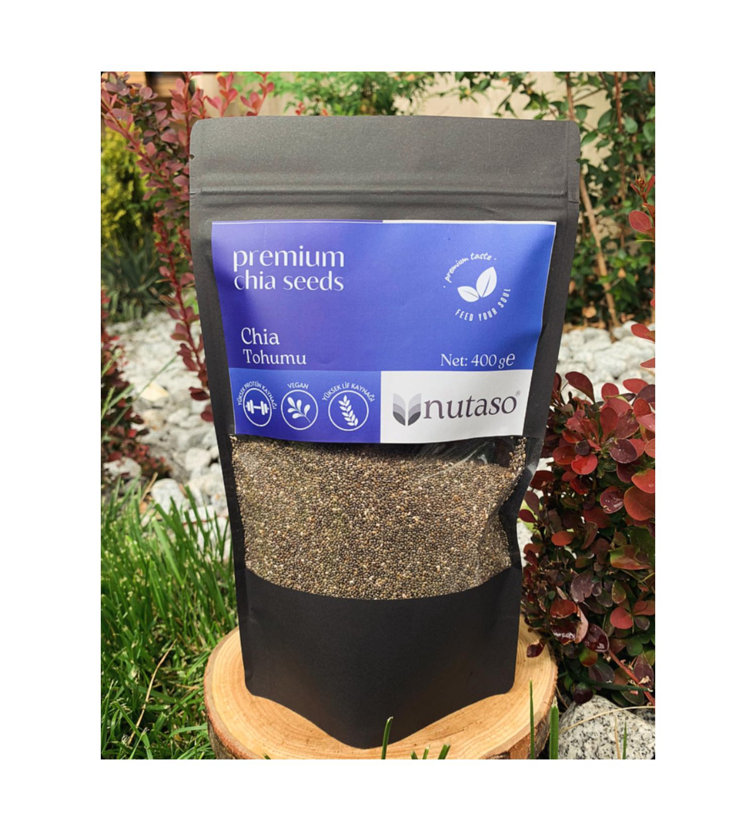 nutaso nutrition taste solutions Chia Seed (400 G)