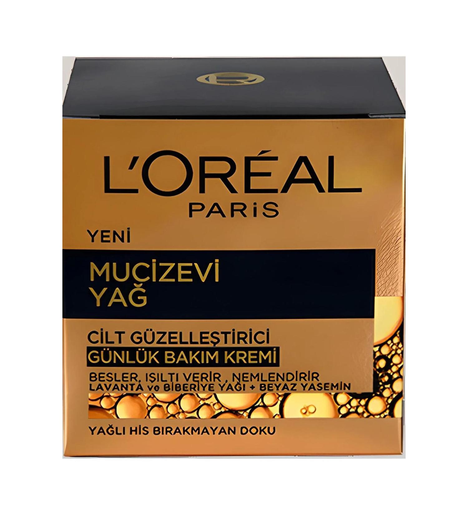 L'Oreal Paris Miracle Oil Skin Beautifying Daily Care Cream - Buy Online on GoSupps.com