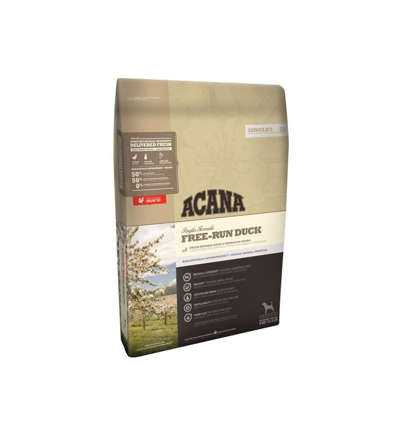 Acana Singles Free Run Duck Grain Free Adult Dog Food 11.4 Kg