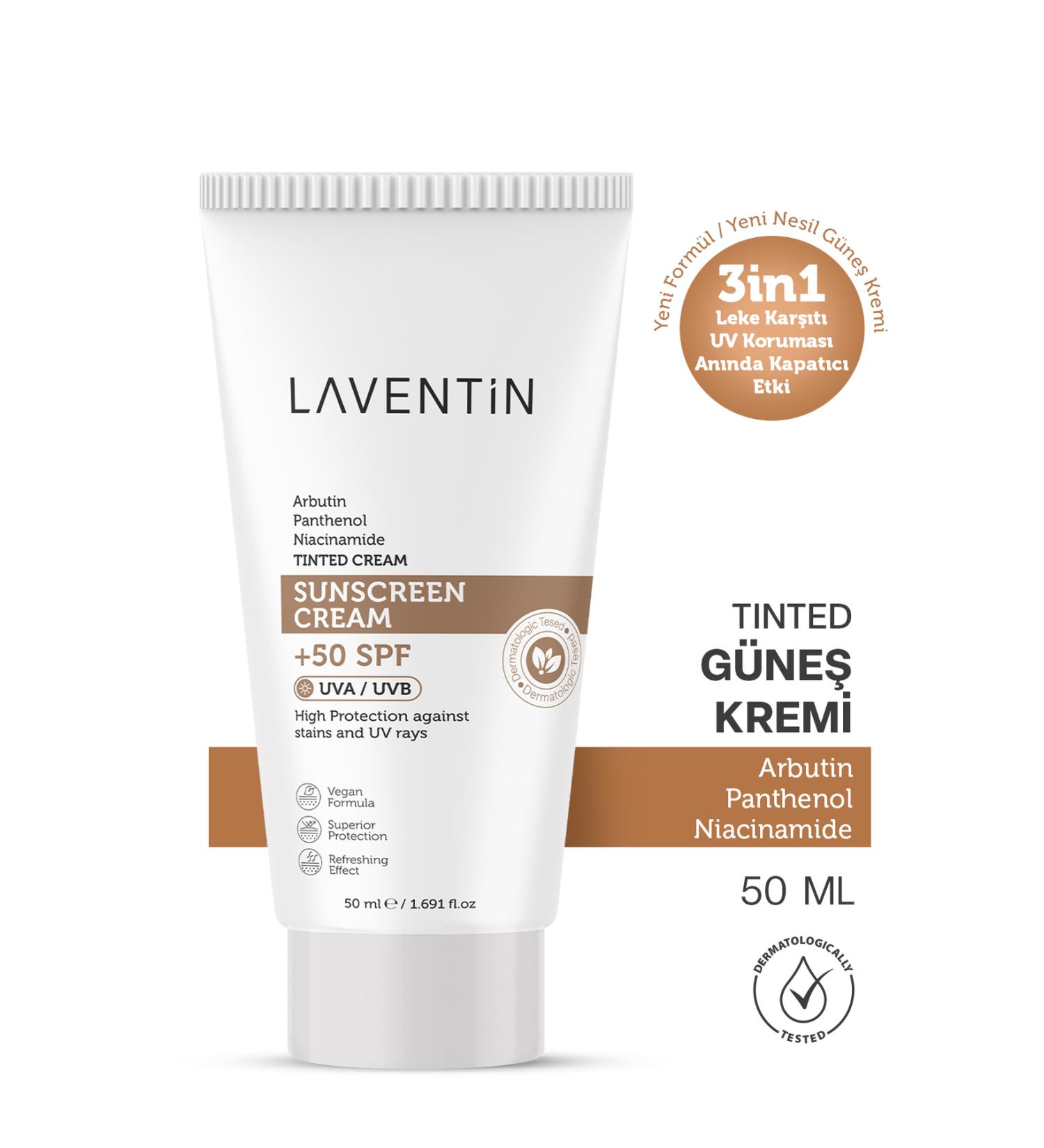 Laventin Anti-Spot - Skin Tone Equalizer Tinted Concealer Effective High Protection Spf+50 Sun Cream 50 Ml