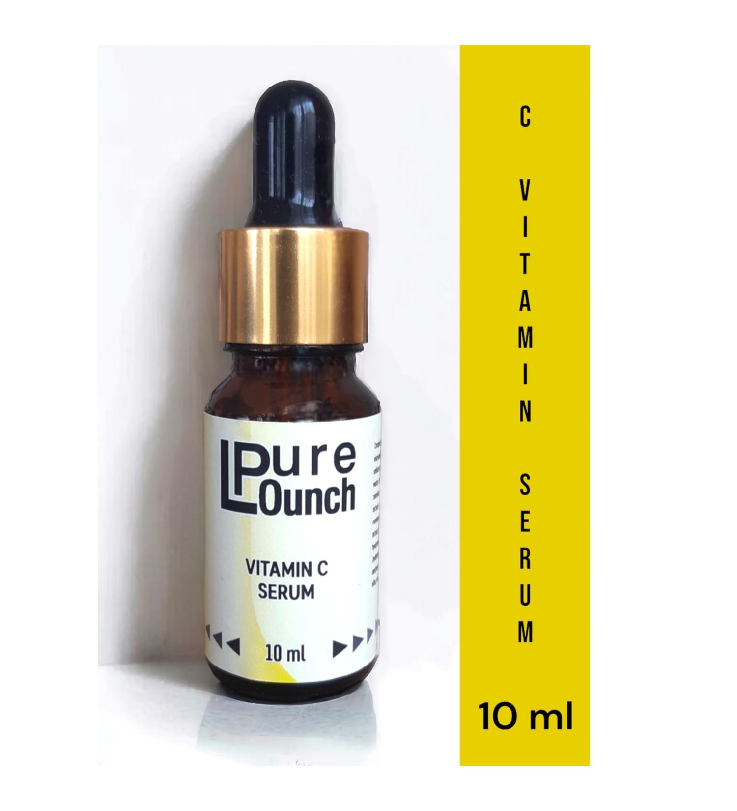 Purlounch Vitamin C Serum 10 ml - Buy Online on GoSupps.com