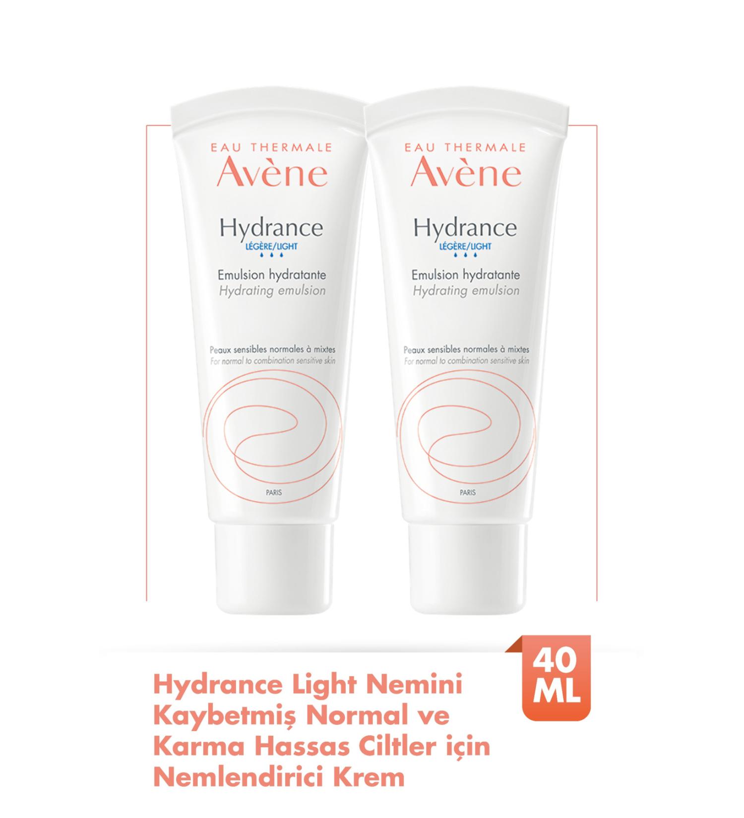 Avene Hydrance LIGHT Moisturizing Cream for Dehydrated Normal and Sensitive Skin 40x2 Ml - Buy Online on GoSupps.com