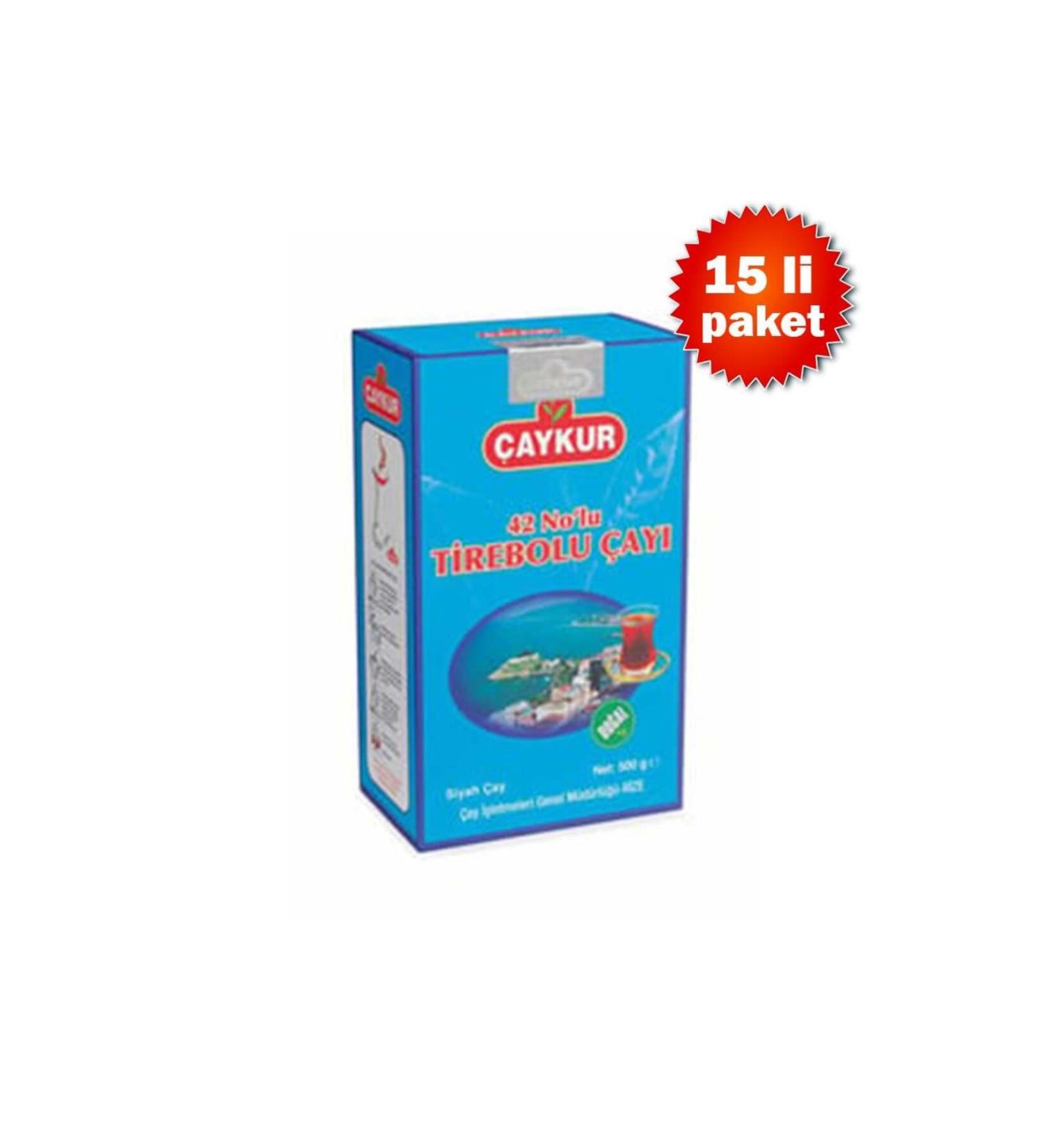 aykur No. 42 Tirebolu Tea 500 gr X 15 Li