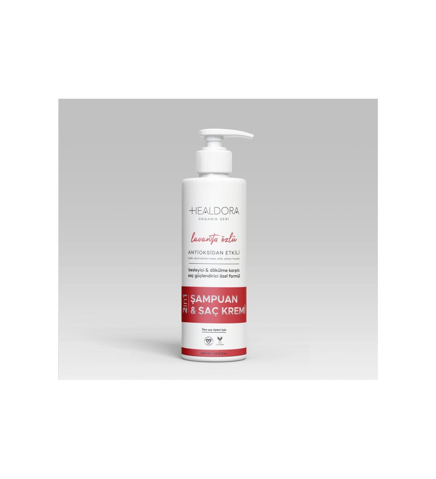 HEALDORA Lavender Essence Antioxidant Effective Shampoo