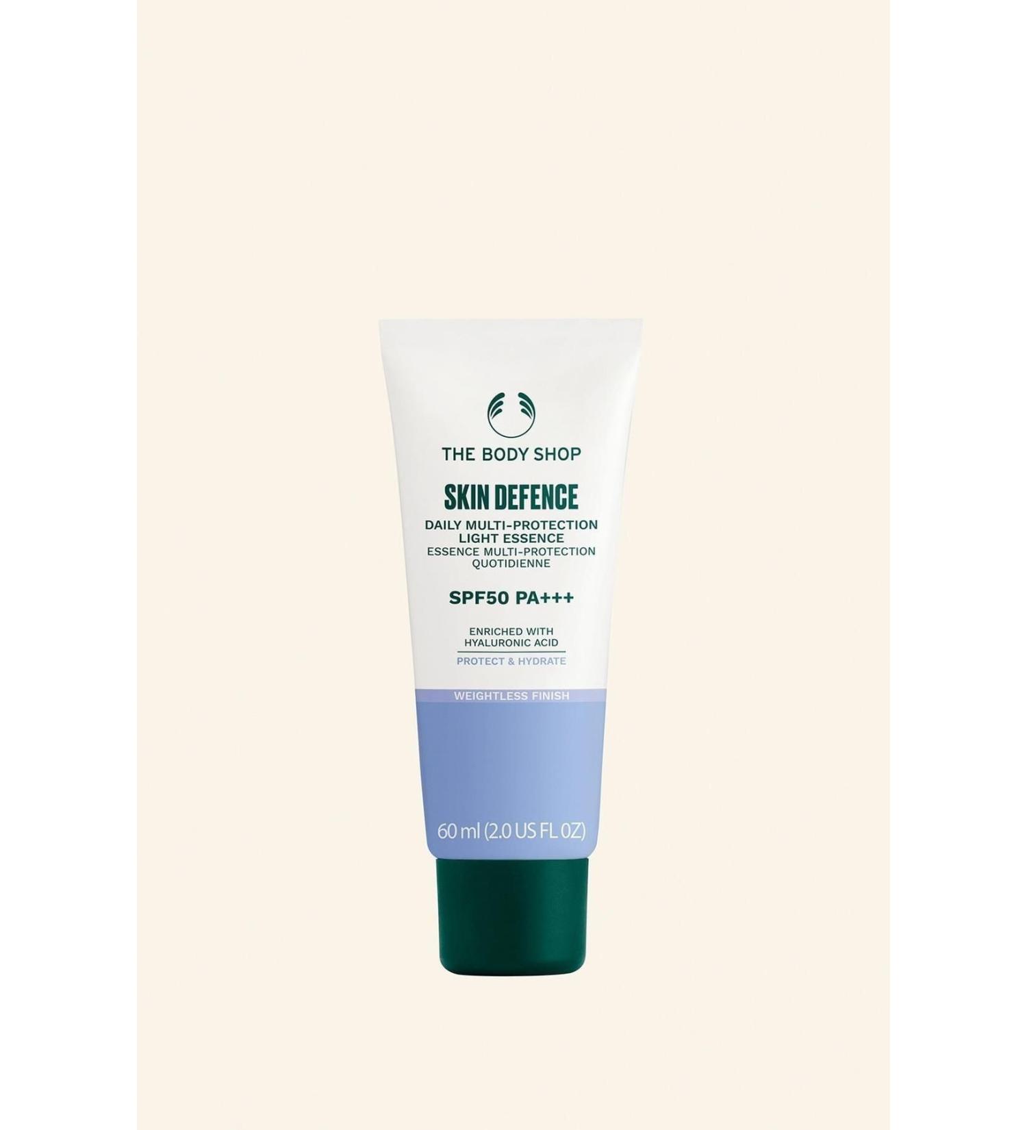 THE BODY SHOP Skin Defence Super Light Skin Protection Face Lotion Spf50 Pa Sunscreen 60 ml