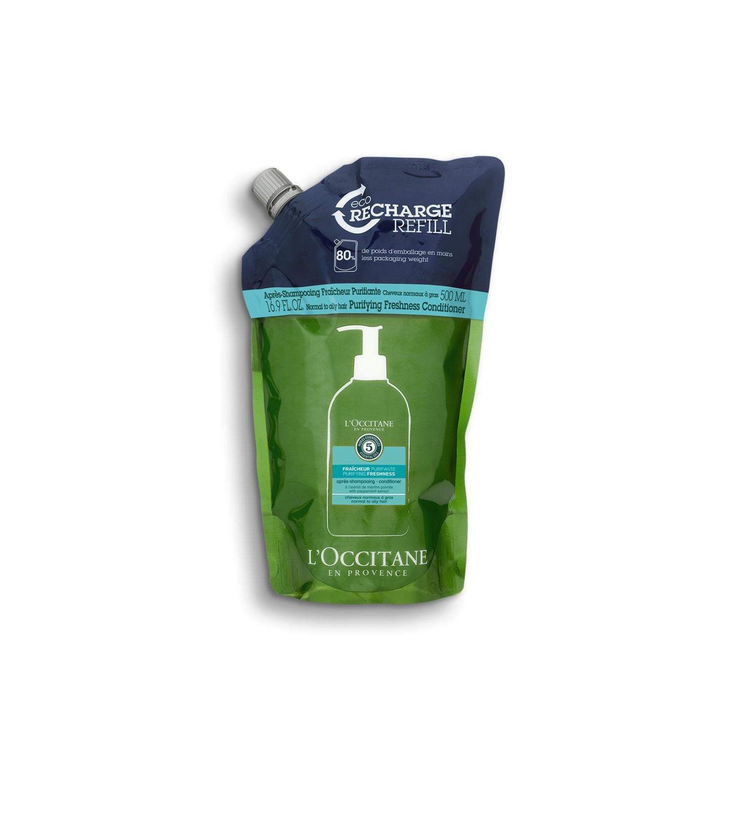 L'Occitane Aromachology Purifying Freshness - Aromachology Purifying & Revitalizing Conditioner Eco-refill 500 ml