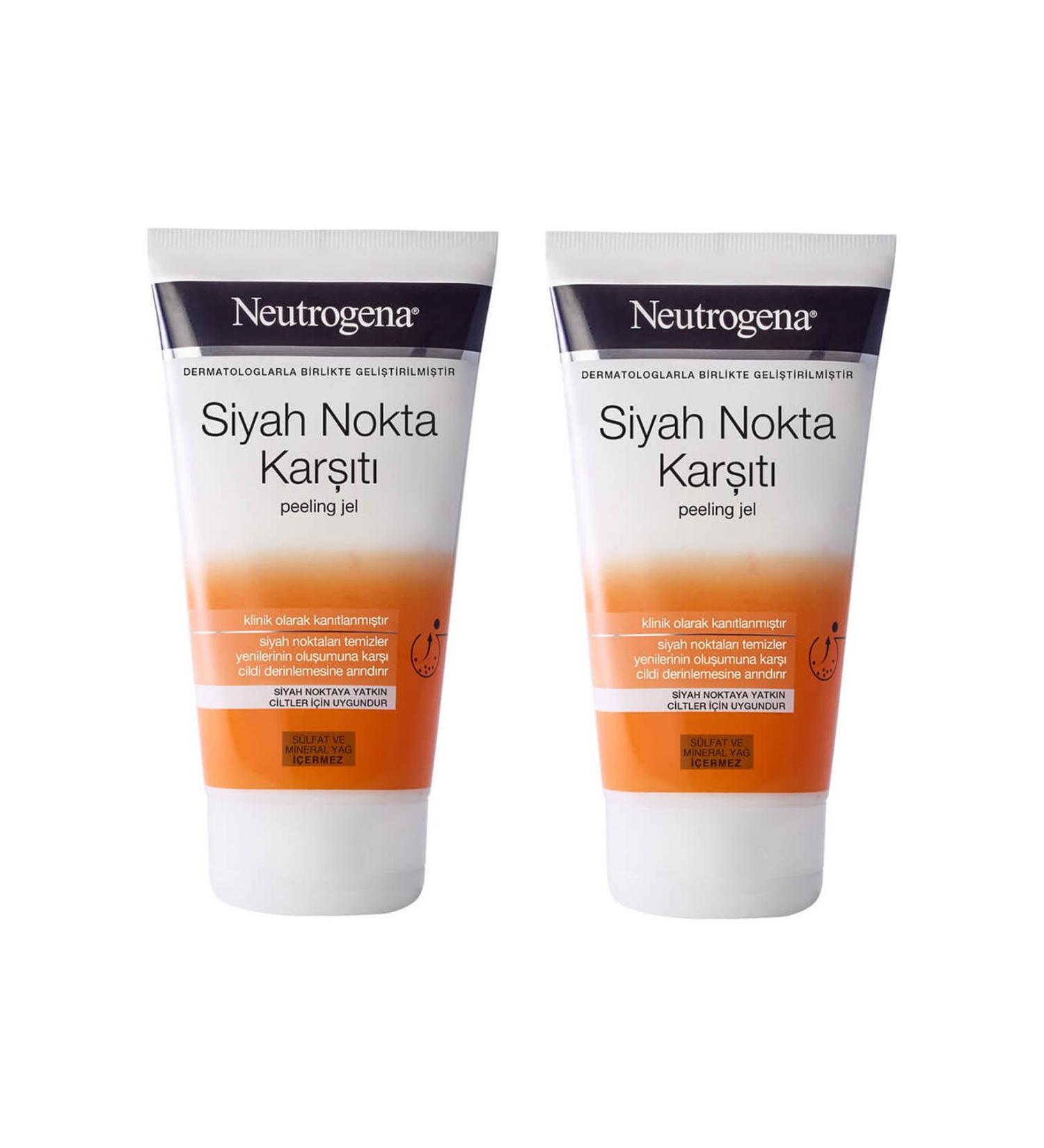 Neutrogena Anti-Blackhead Peeling Gel 150 ml 2 Pieces