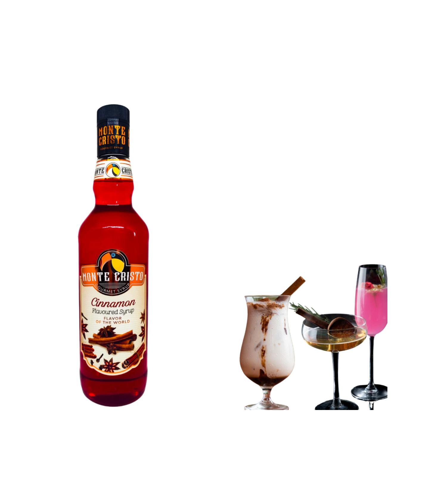 Montecristo Cinnamon Cocktail & Coffee Drink Syrup Monte Cristo 70cl