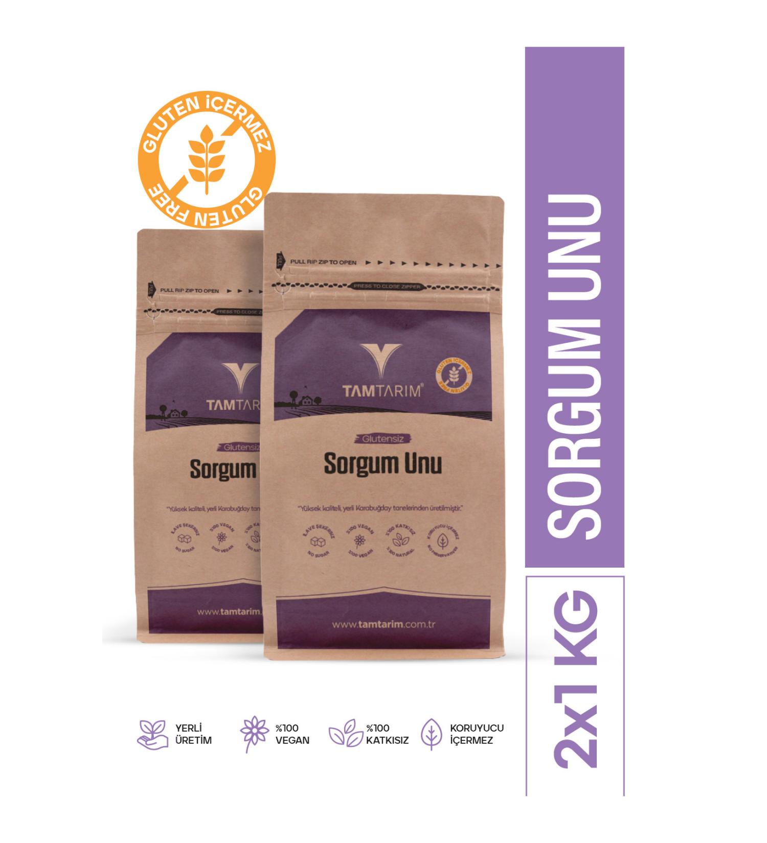 Full Farm 2 Pieces - Gluten Free Sorghum Flour 1 Kg