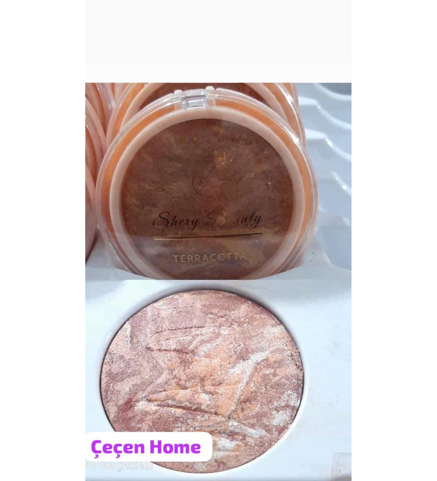 E EN HOME Luminous Baked Blush - Terracotta