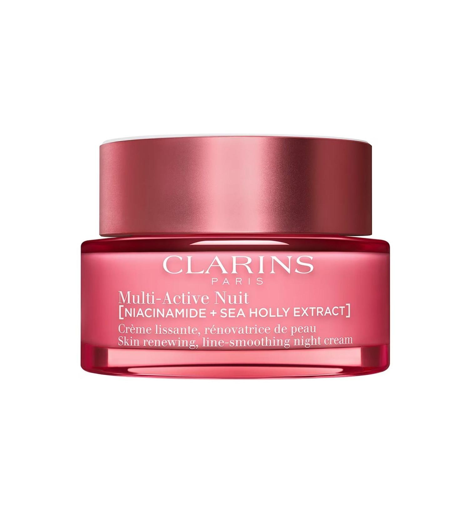 Clarins Anti-Wrinkle Rejuvenating Moisturizing Night Cream for Dry Skin - 50 ml