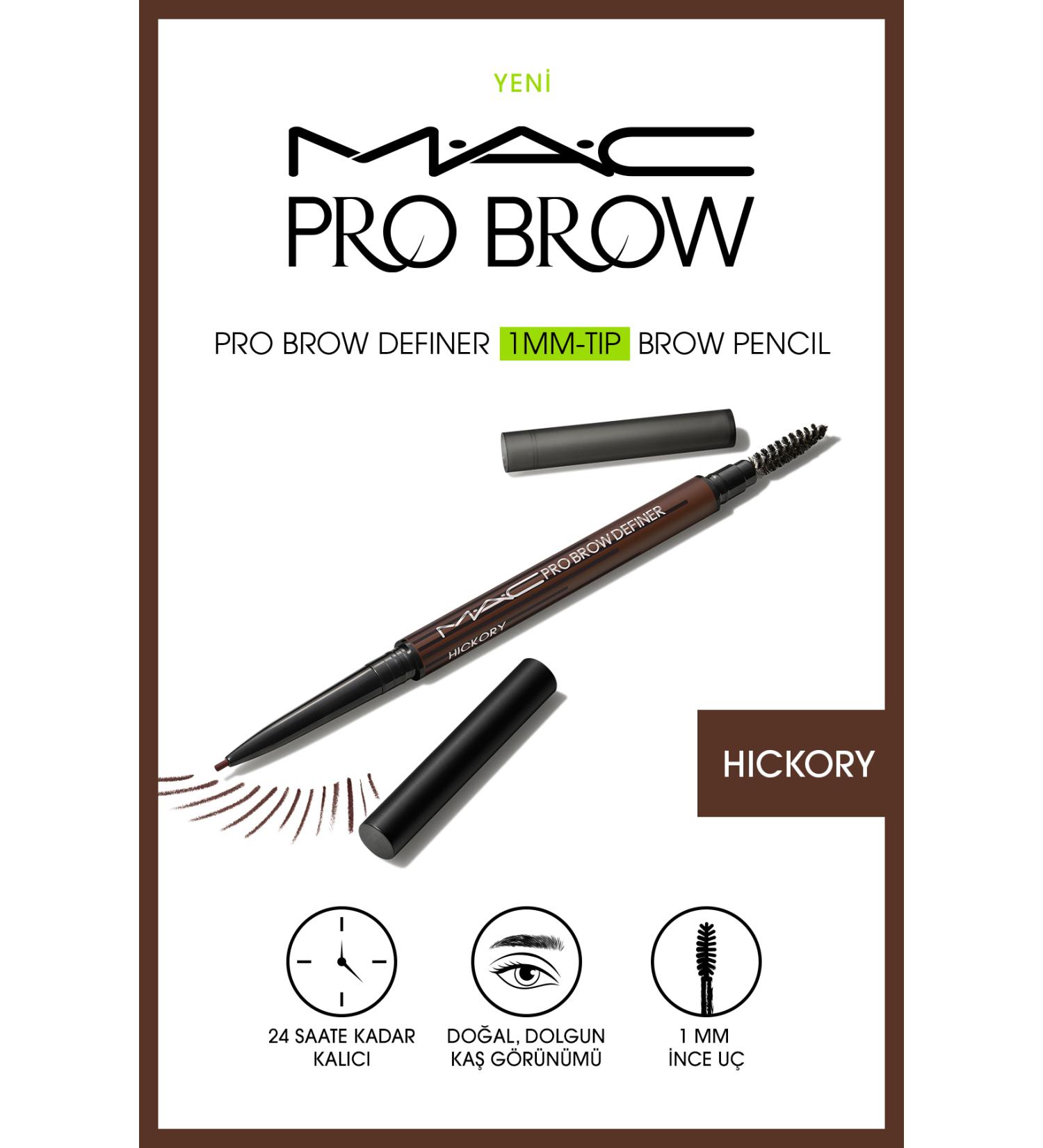 Mac M a c Pro Brow Definer 1mm Tip Eyebrow Pencil - Hickory 0.3 G - Buy Online on GoSupps.com