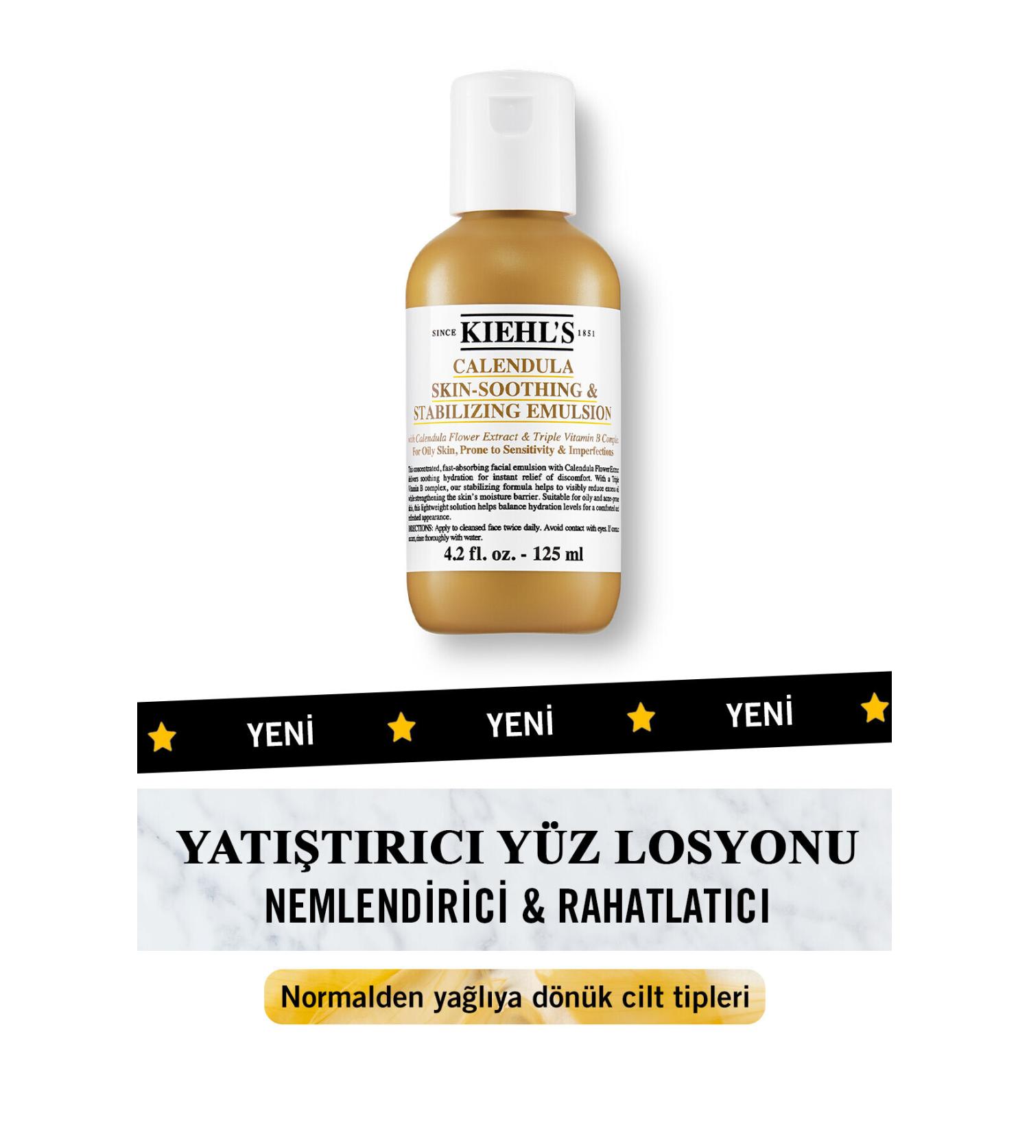 Kiehl's Calendula Marigold Soothing Face Lotion 125 ml - Buy Online on GoSupps.com