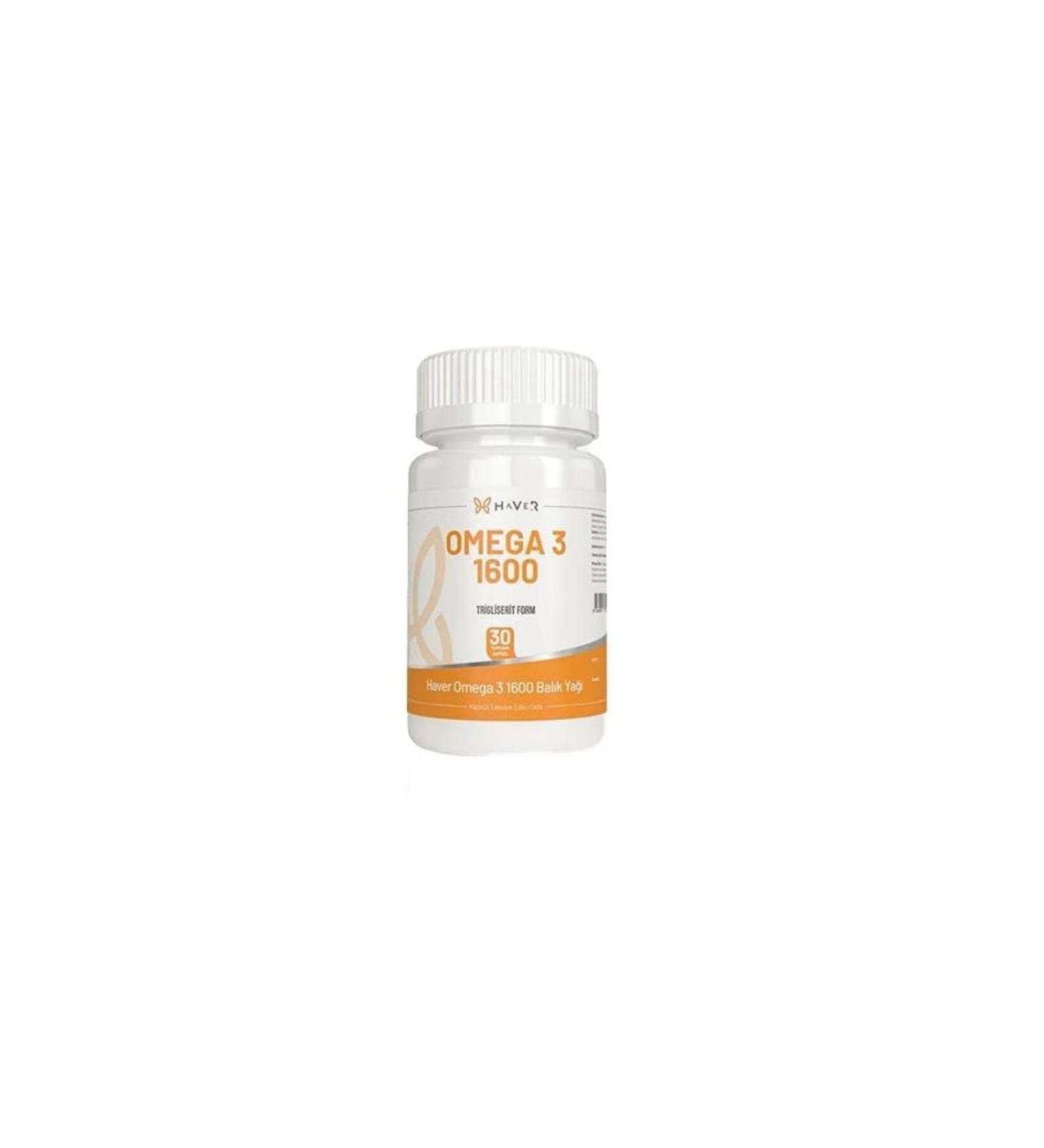 Haver Omega 3 1600 30 Capsules