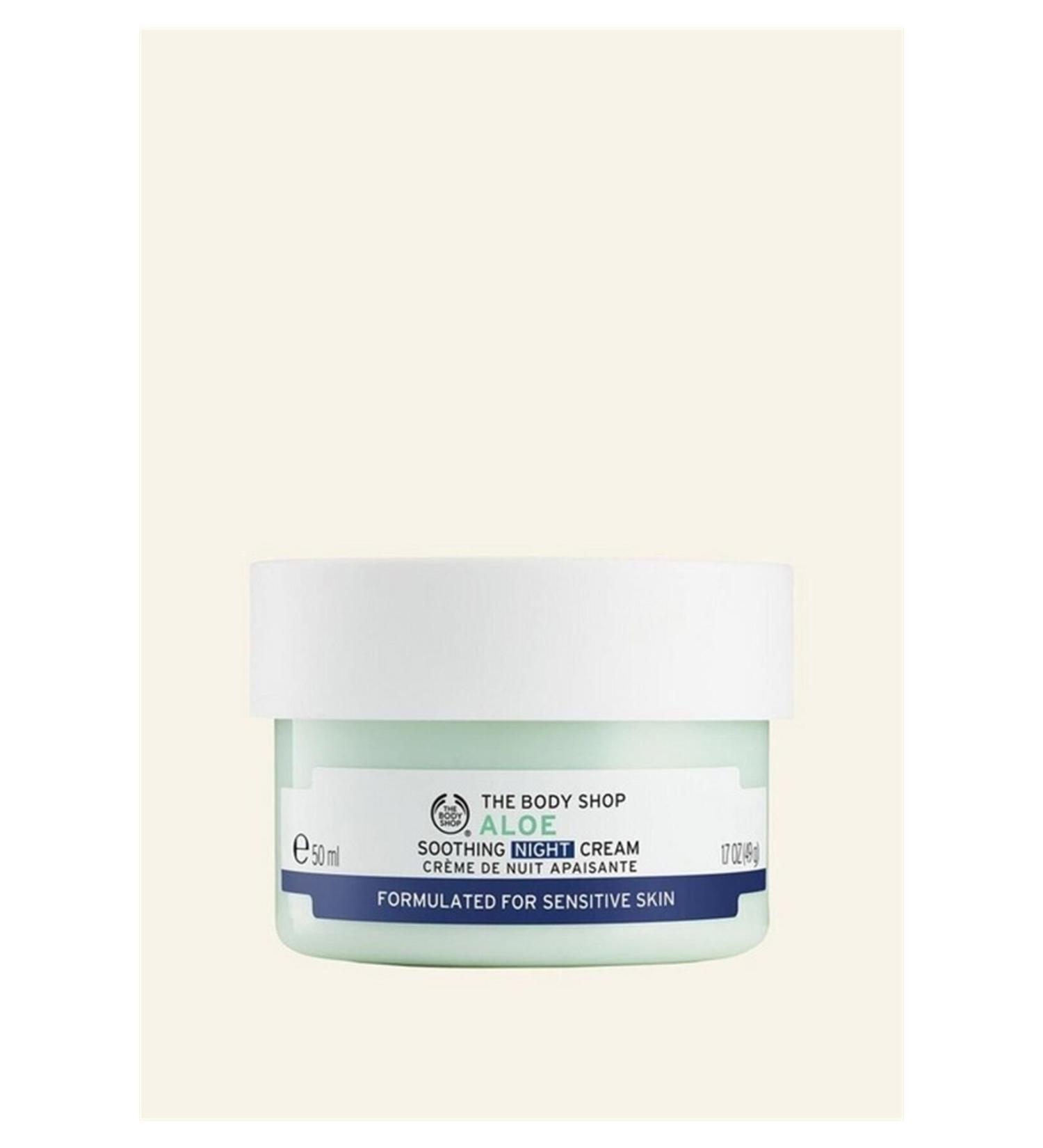 THE BODY SHOP Aloe Night Cream - Buy Online on GoSupps.com