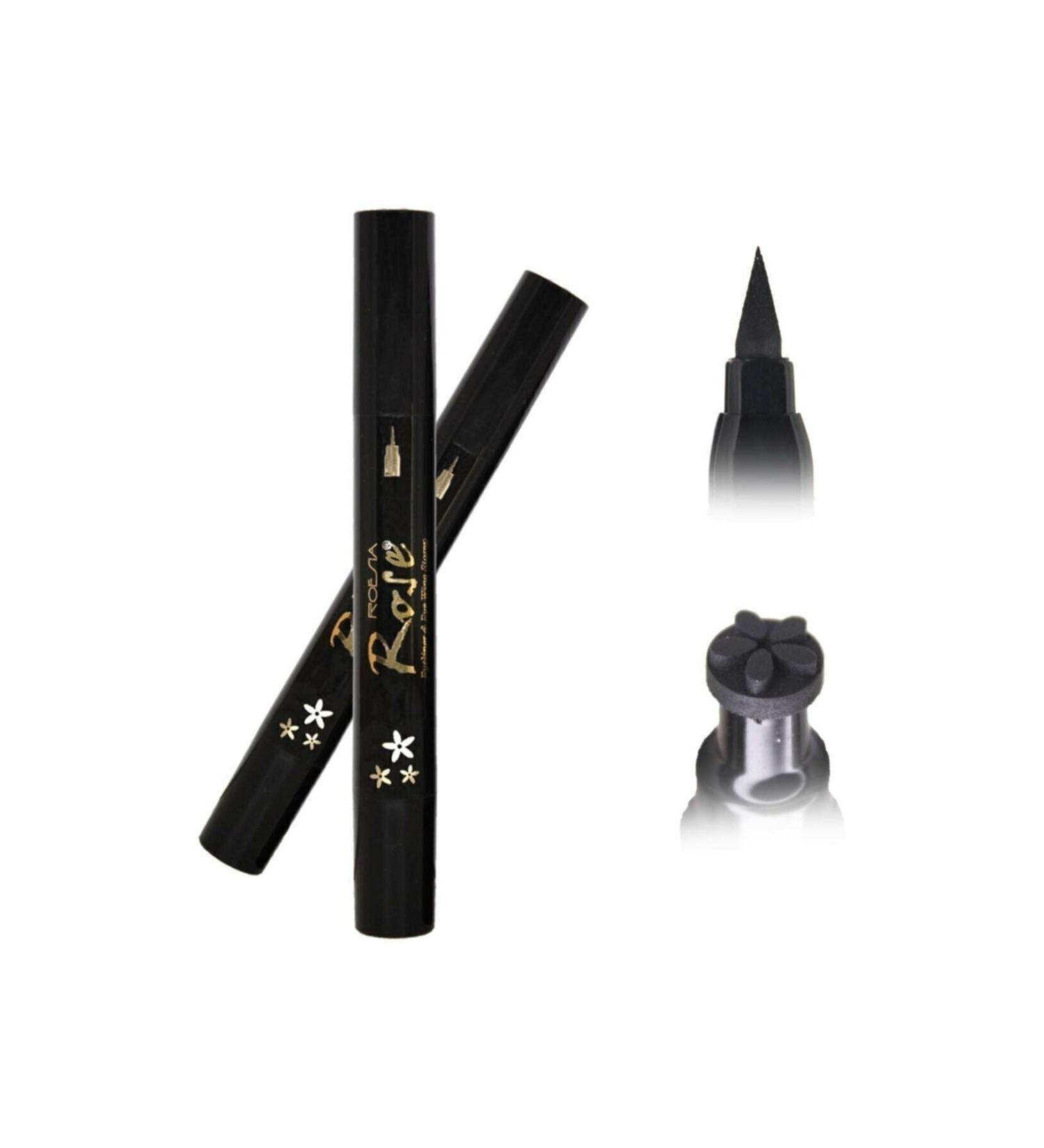 MAQYA COSMETICS Double-Ended Flower Patterned Eyeliner-mq u delnr