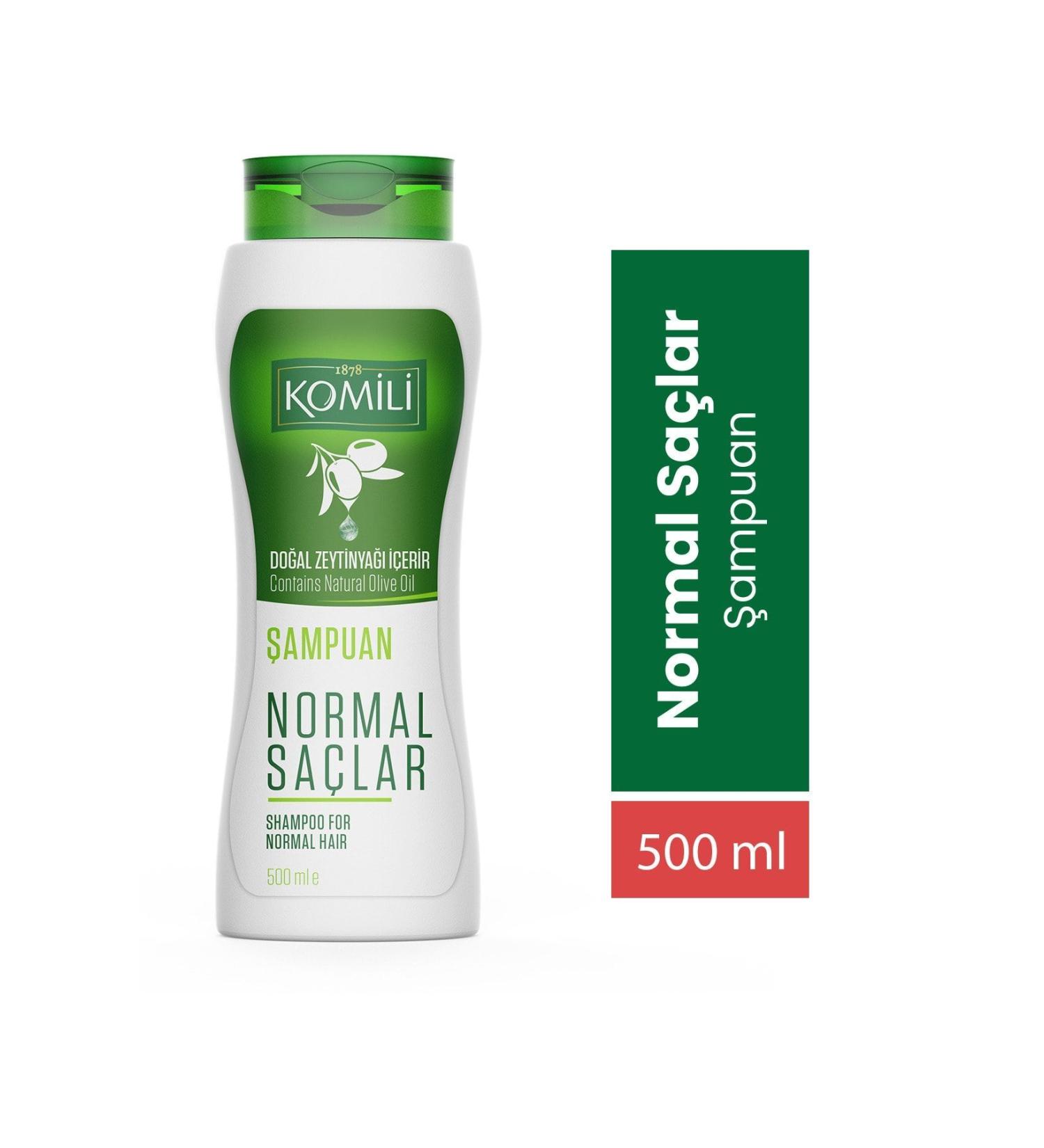 Komili Vegan Basic Care Shampoo for Normal Hair - 500 ML - Buy Online on GoSupps.com