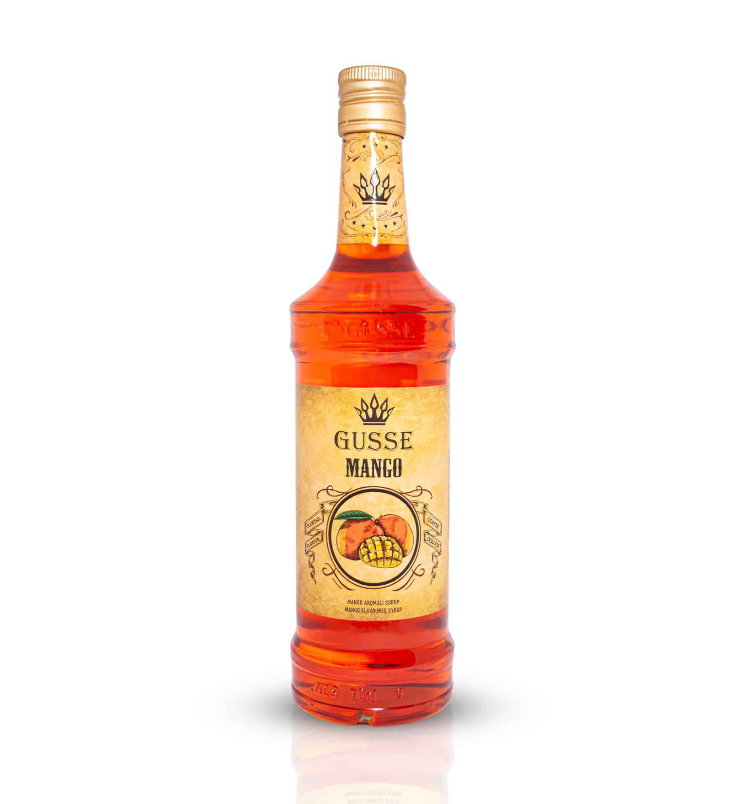Gusse Mango Flavored Cocktail Syrup 70 Cl