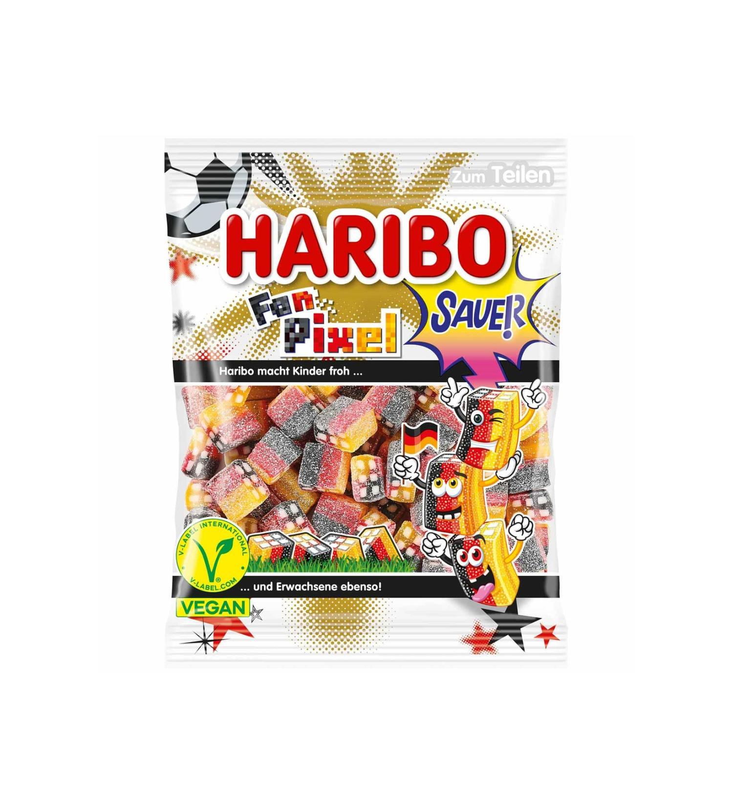 Haribo Fan Pixel Sauer Vegan 160g