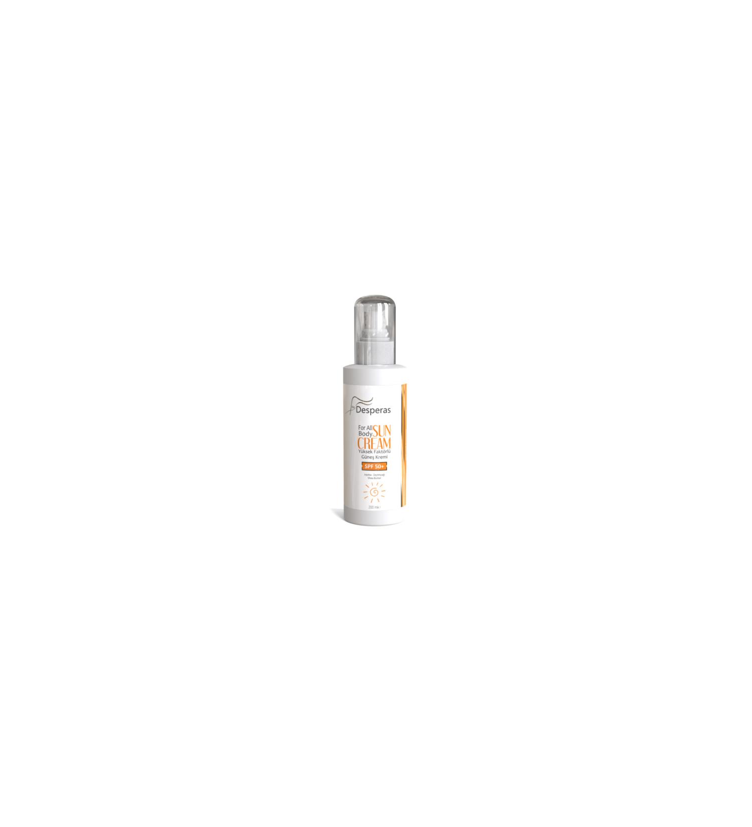 desperas Body Sunscreen Spf 50 200 ml